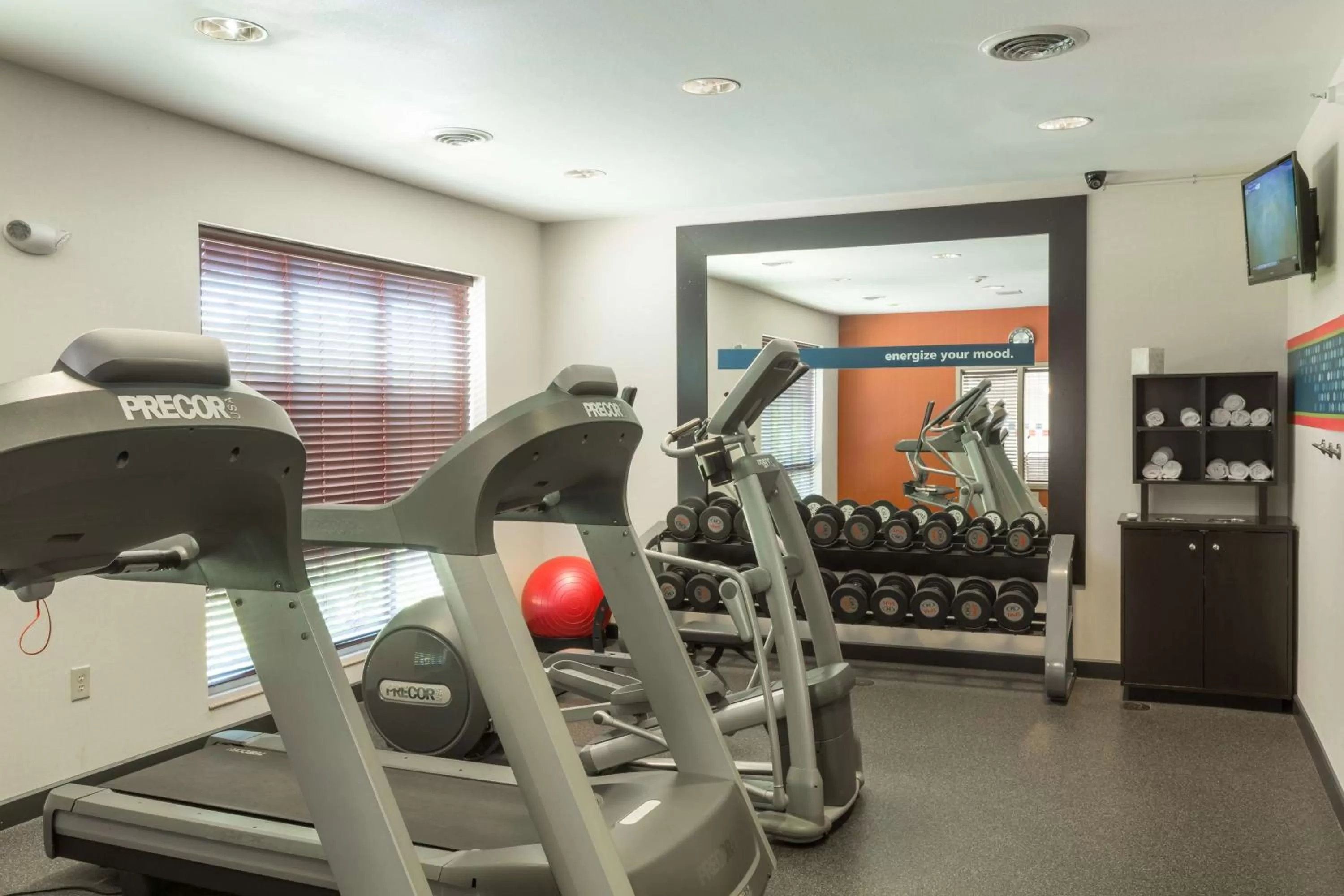 Fitness centre/facilities in Hampton Inn Goshen
