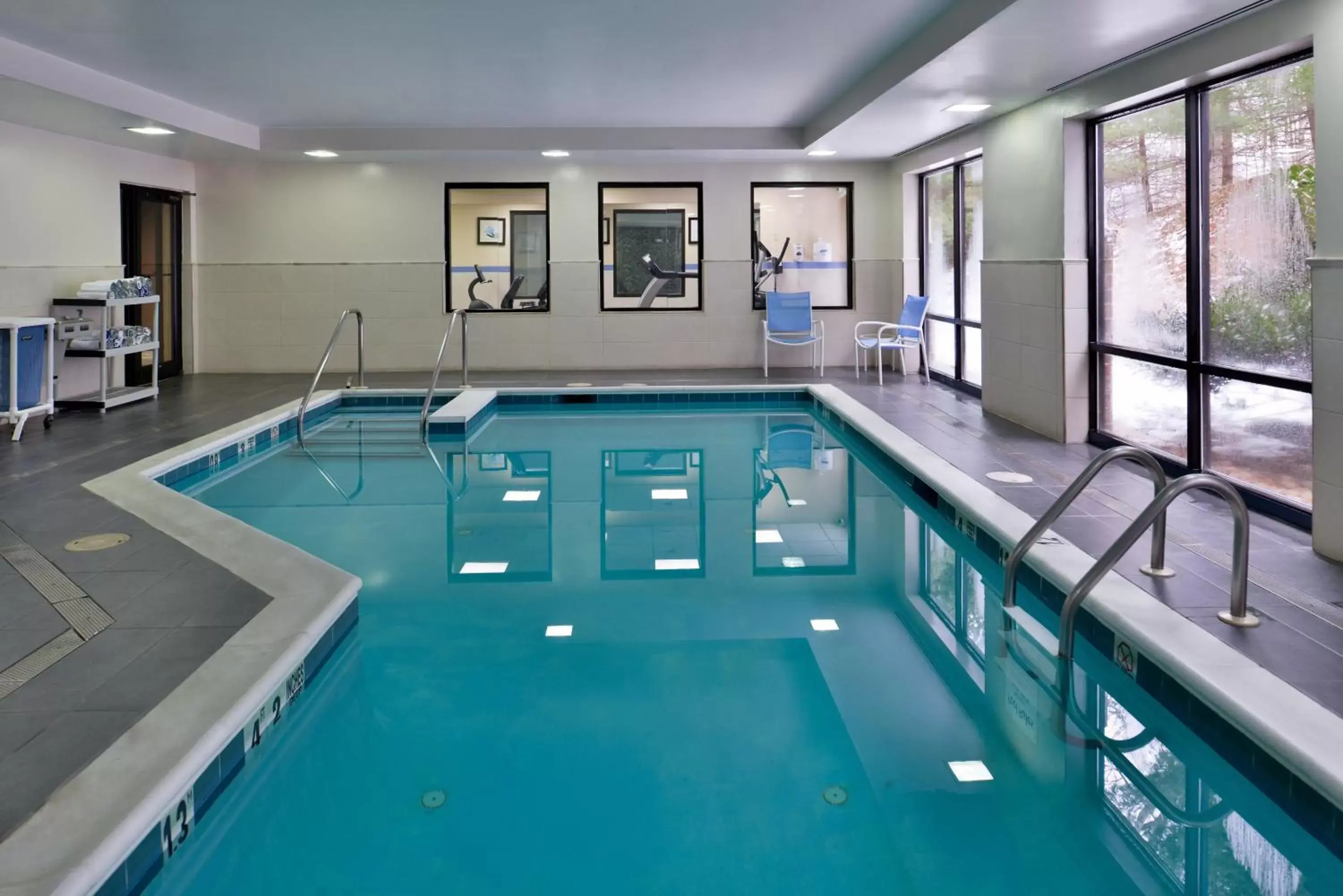 Swimming Pool in Holiday Inn Express Hotel & Suites West Chester, an IHG Hotel