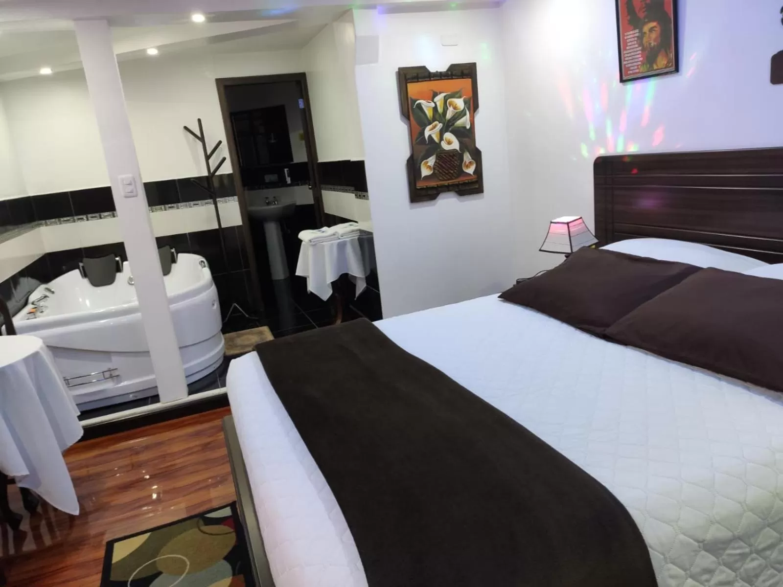 Bed in Hotel el Che No apto para corruptos