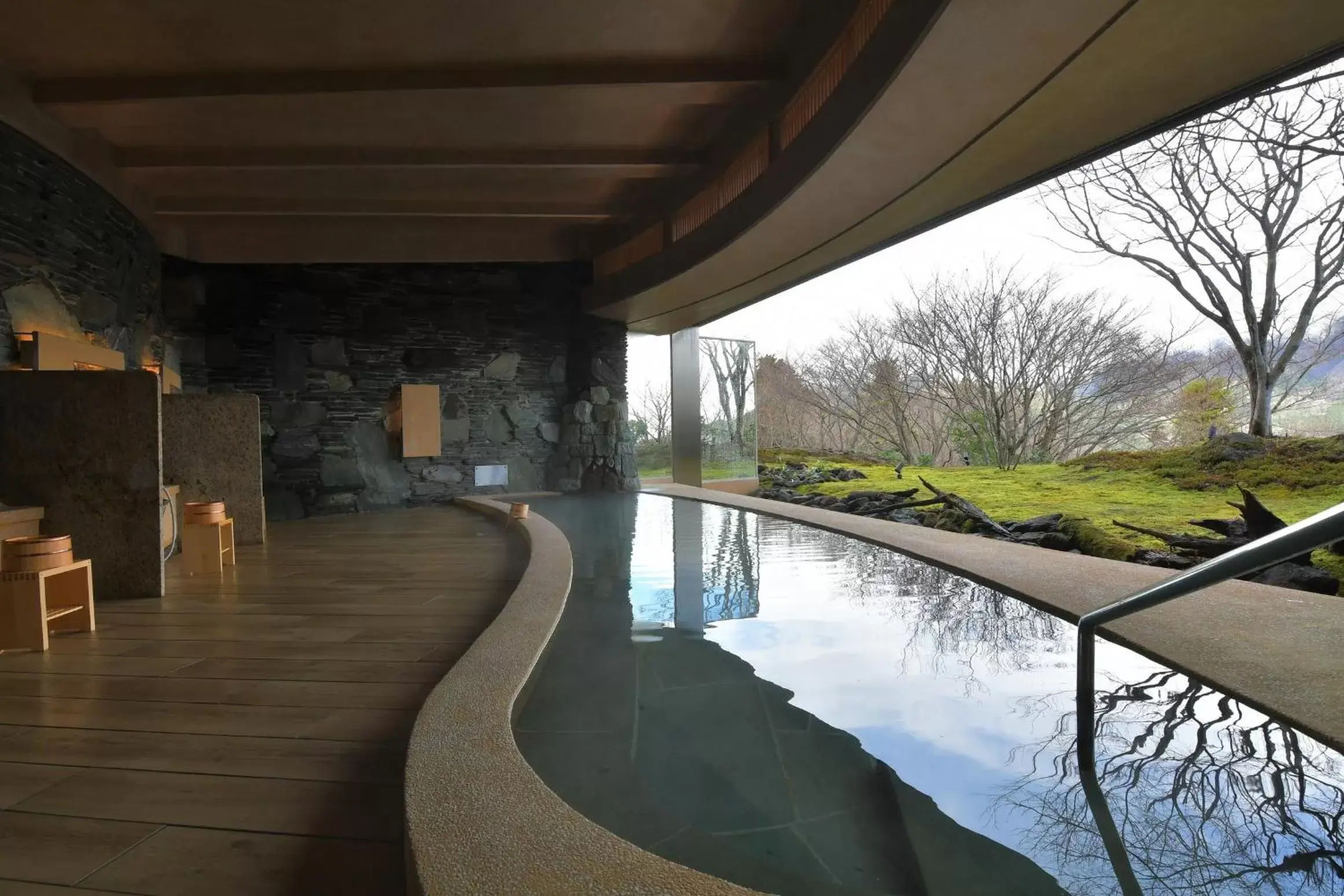 Swimming Pool in Hakone Gora Byakudan