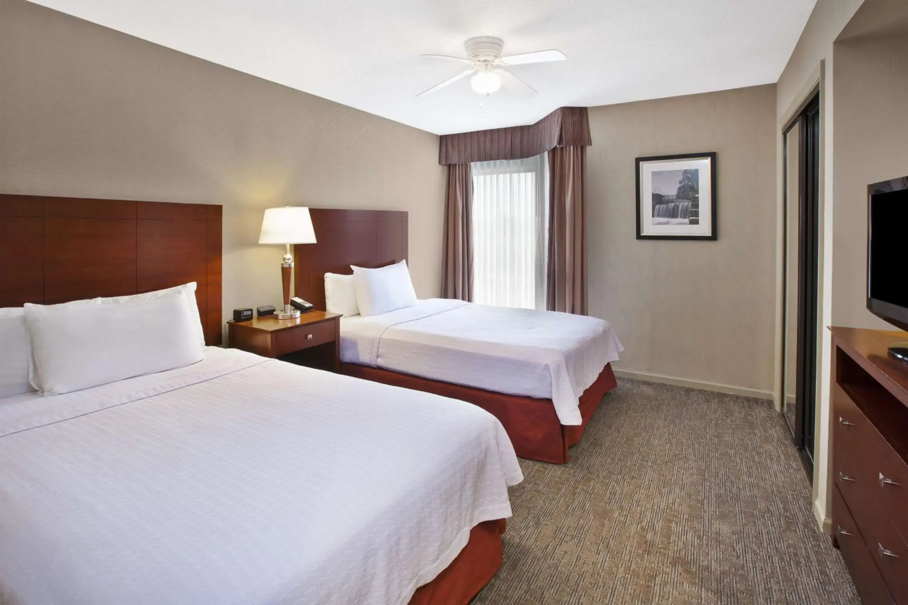 Bedroom, Bed in Homewood Suites Dayton-Fairborn