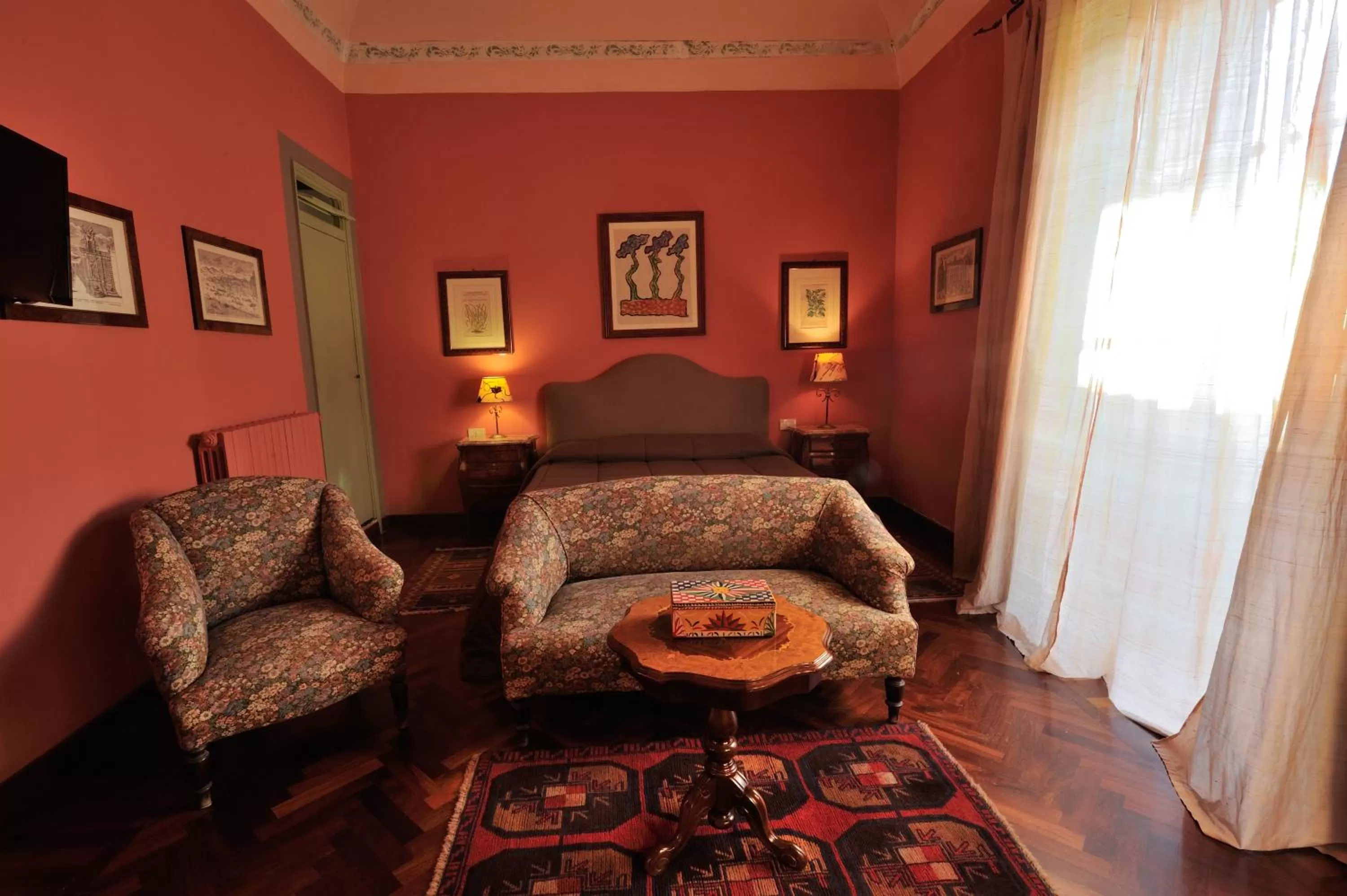 Bedroom in La dimora del genio