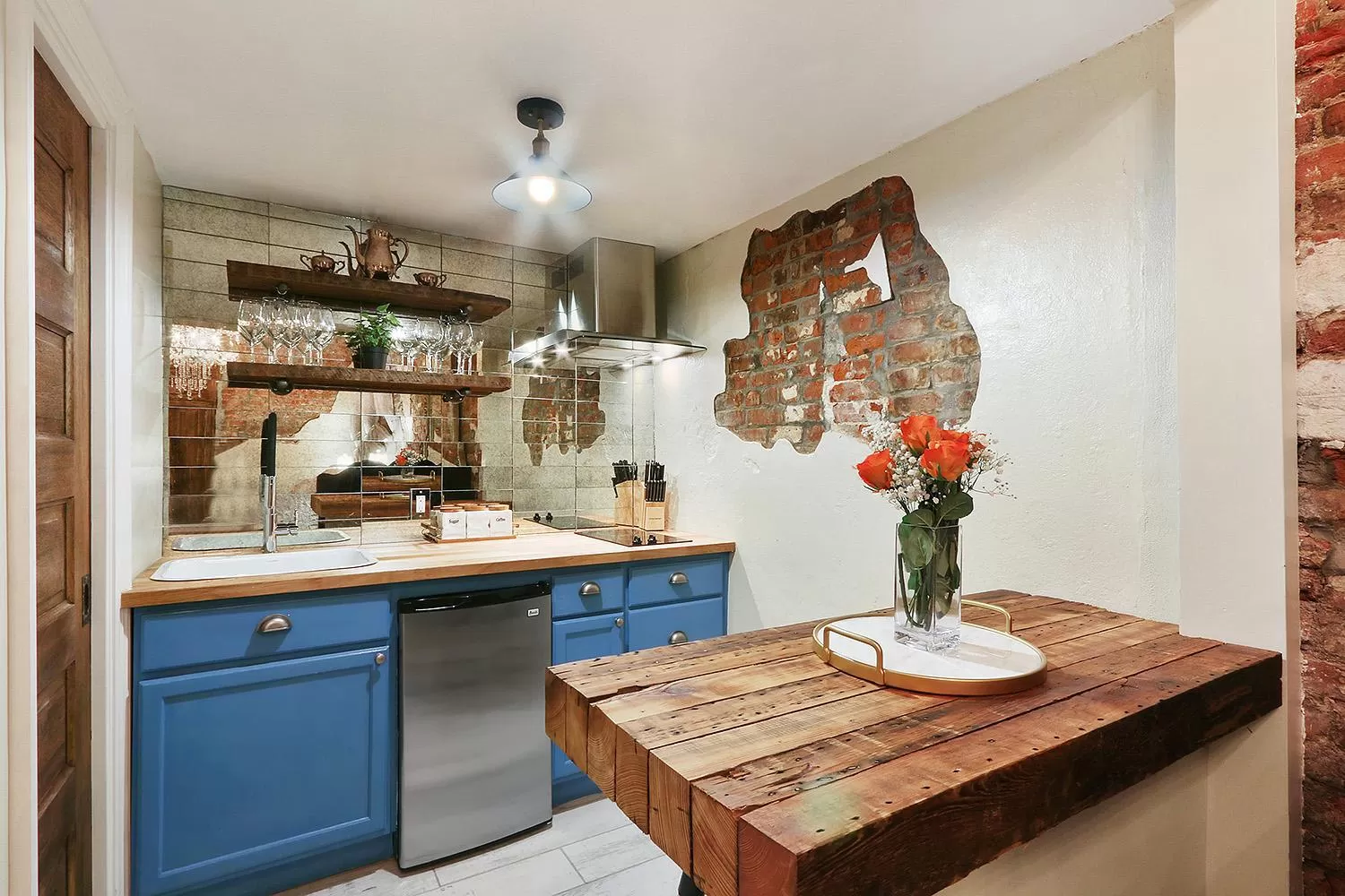Kitchen or kitchenette in French Quarter Mansion