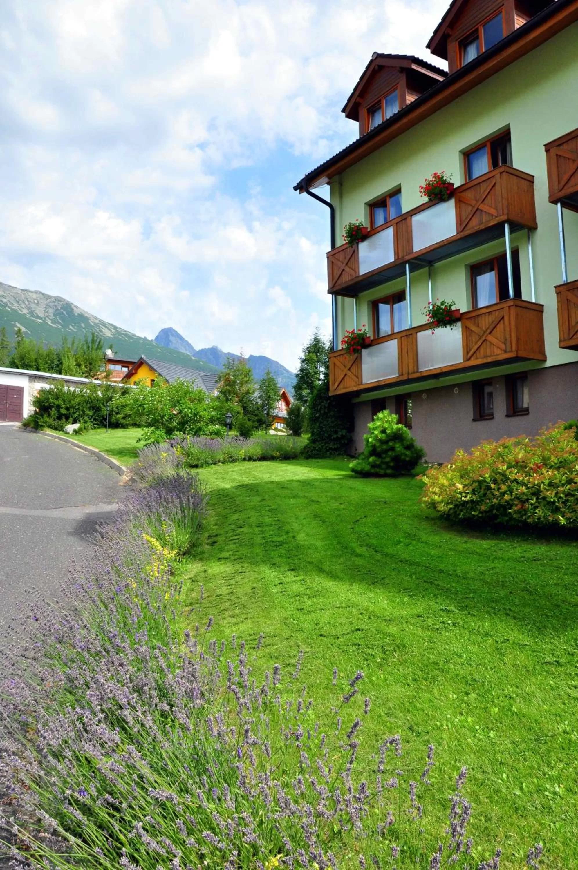 Property building in Hotel Villa Siesta