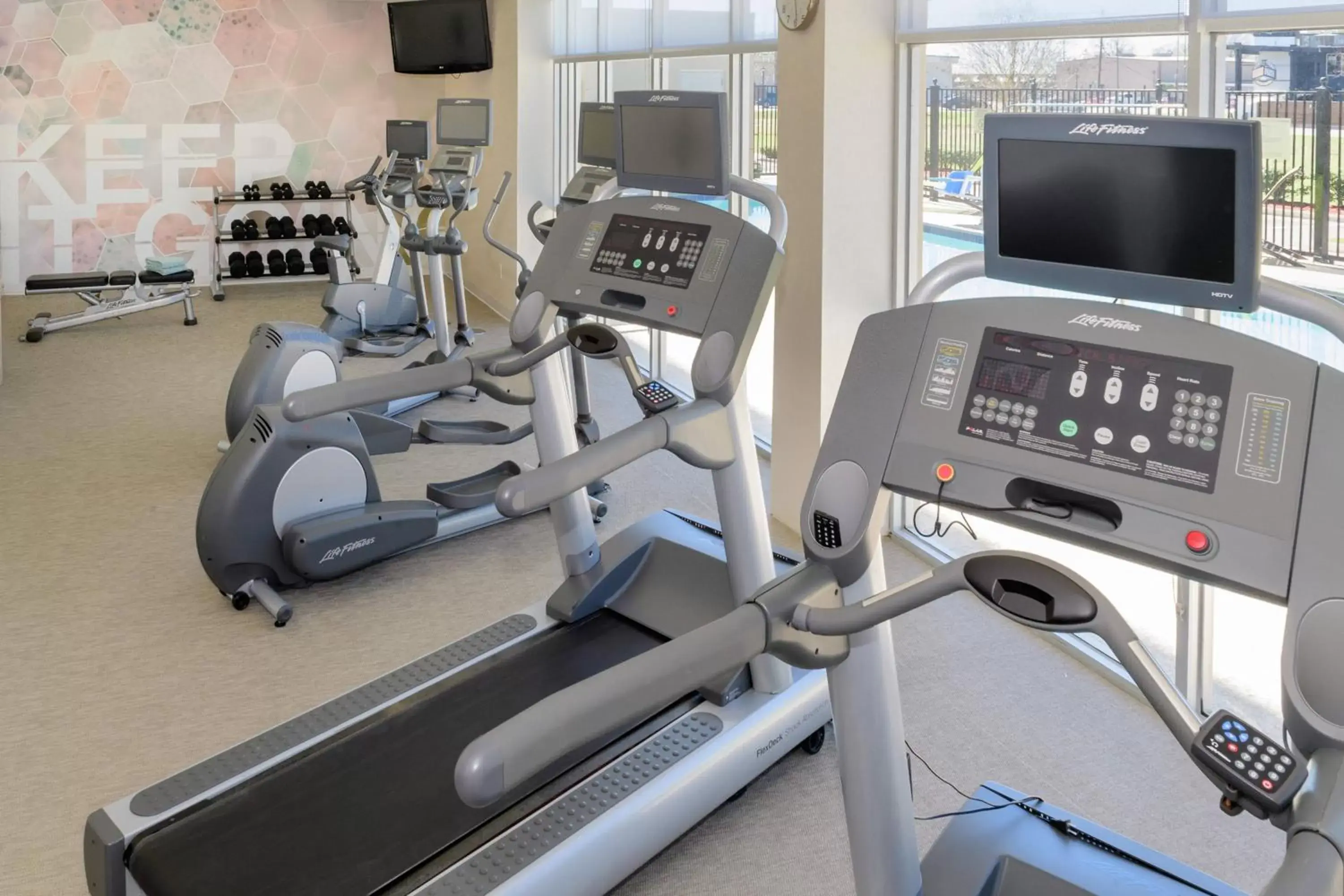 Fitness centre/facilities, Fitness Center/Facilities in SpringHill Suites Houston NASA/Seabrook