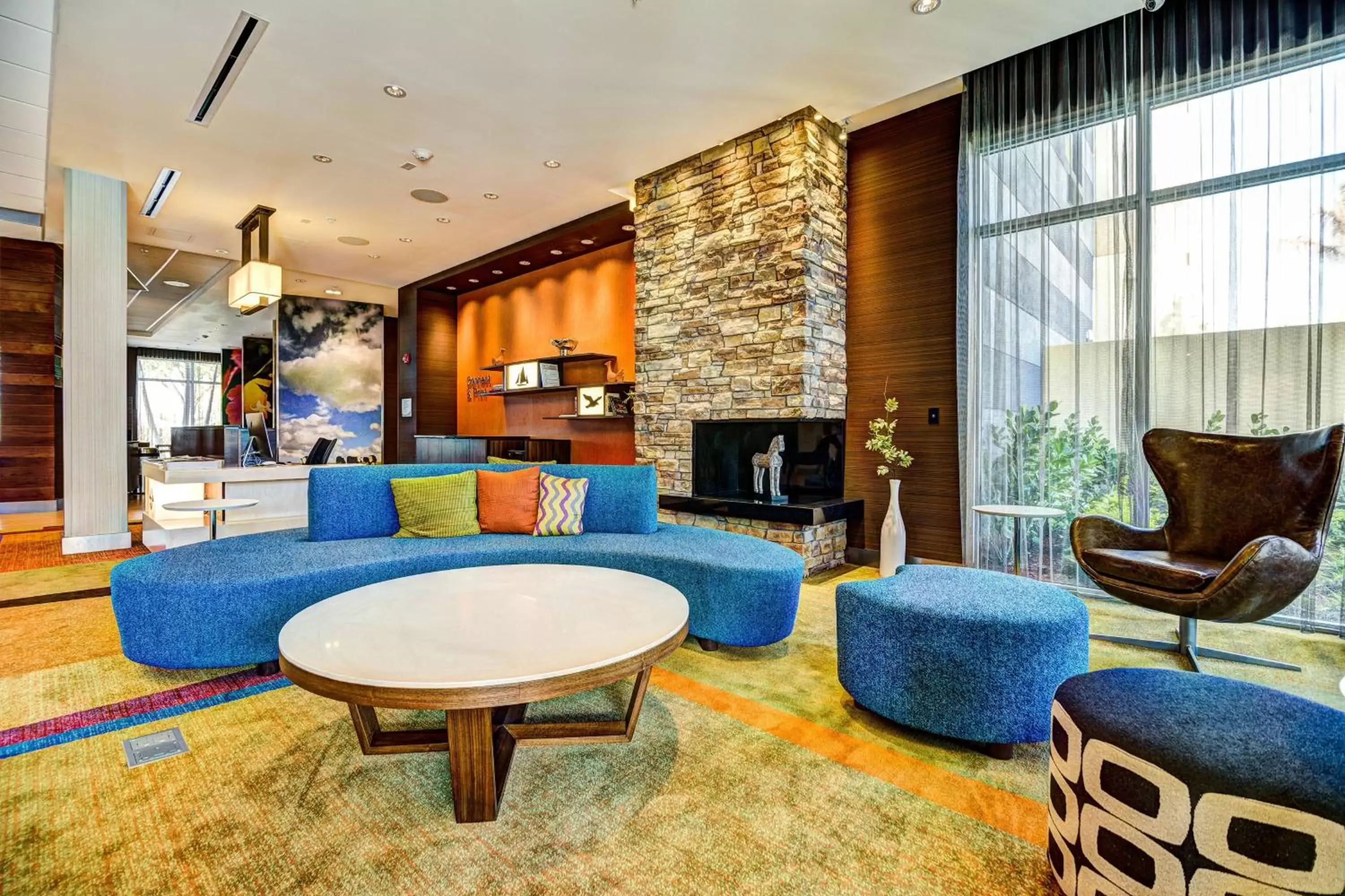 Lobby or reception, Lounge/Bar in Fairfield Inn & Suites by Marriott Delray Beach I-95