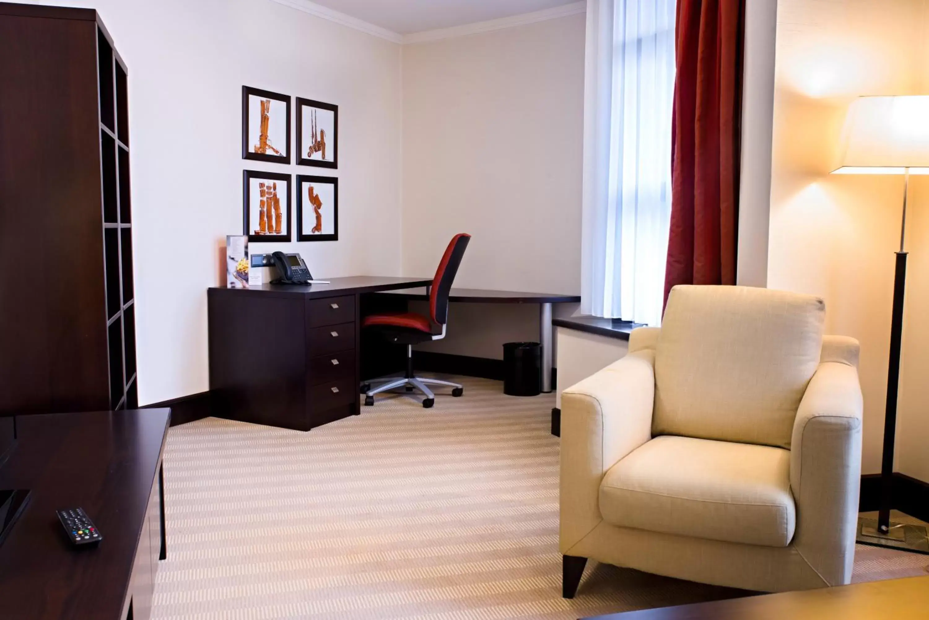 Bedroom, Seating Area in Crowne Plaza Bratislava, an IHG Hotel