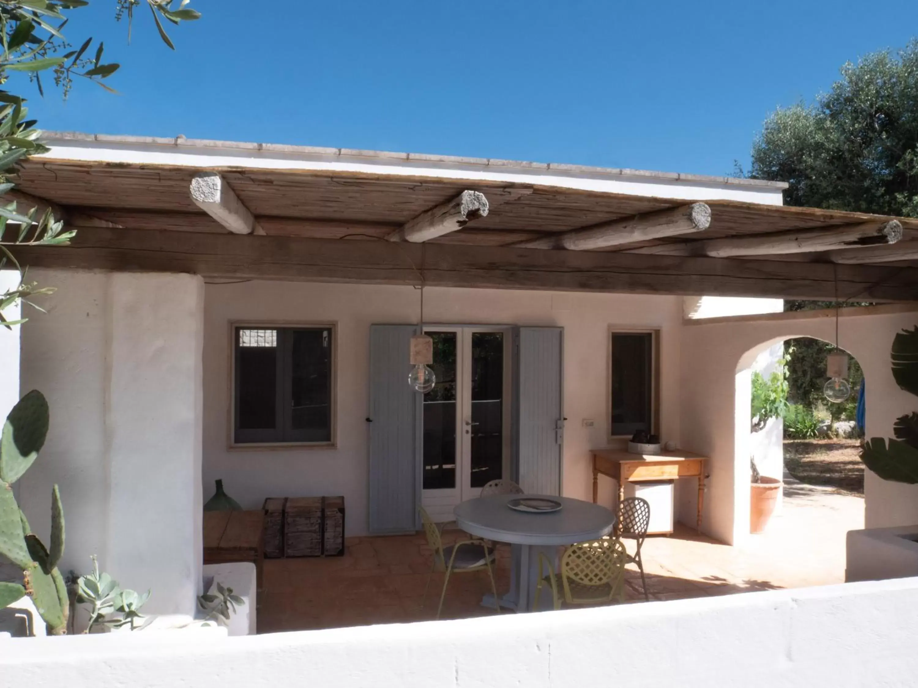 Patio, Property Building in Trullo Santangelo