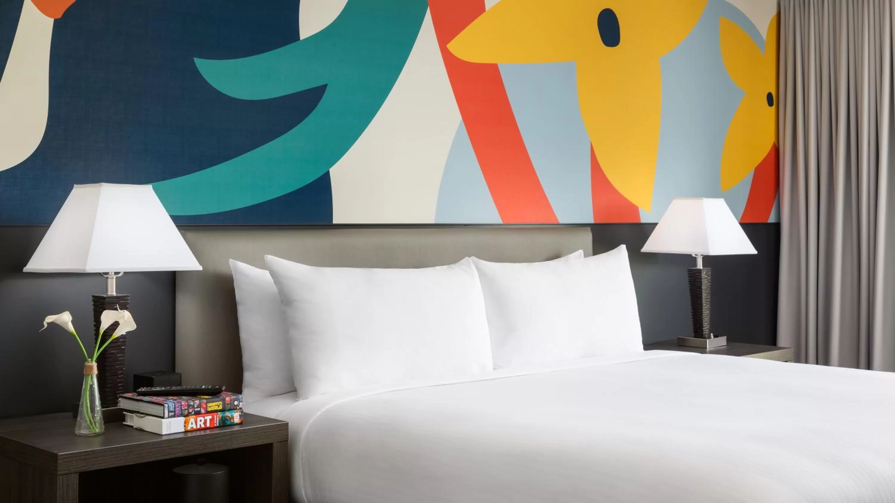 Bed in Studio Allston Hotel Boston