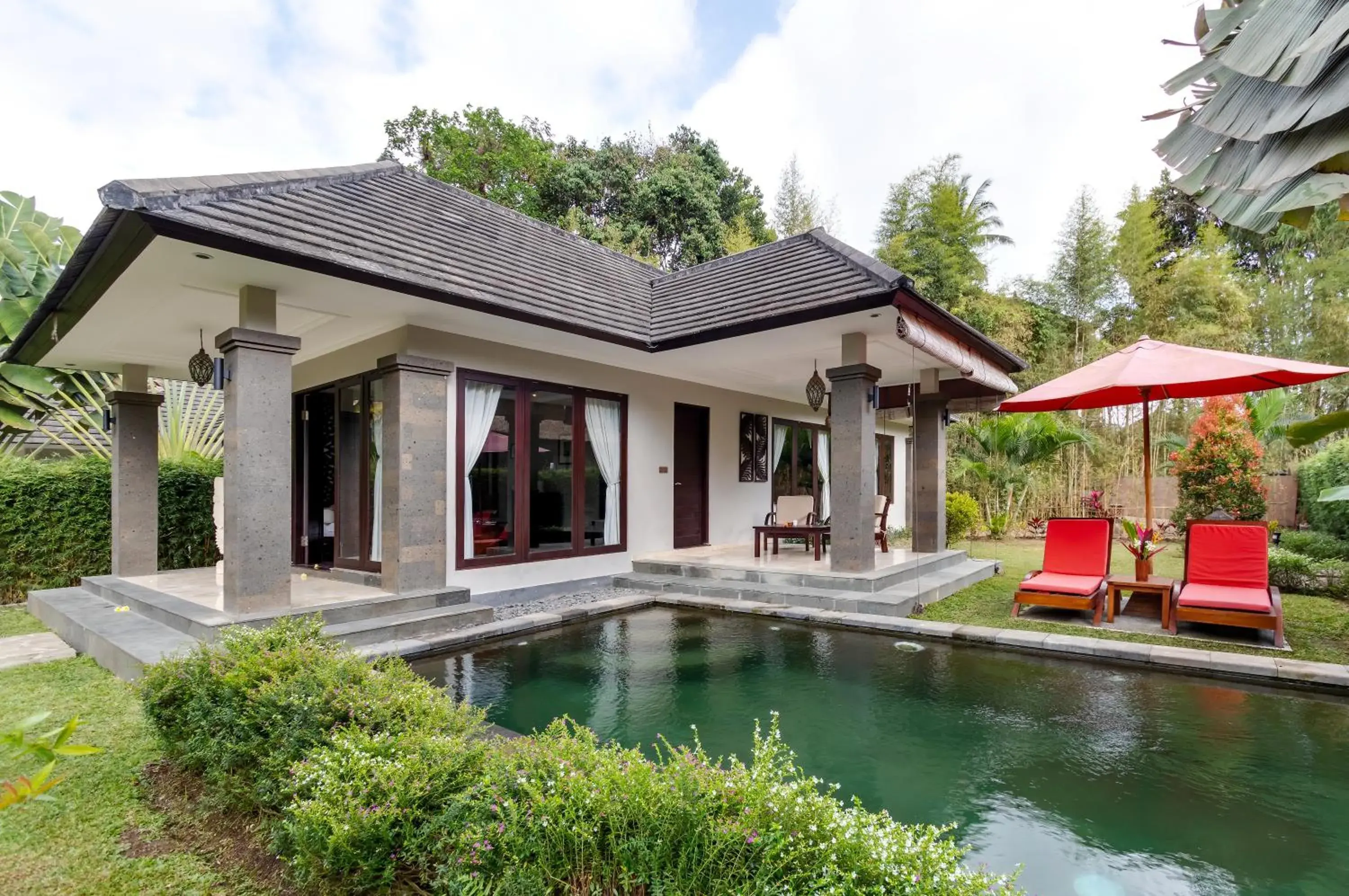 Garden, Property Building in Suara Air Luxury Villa Ubud