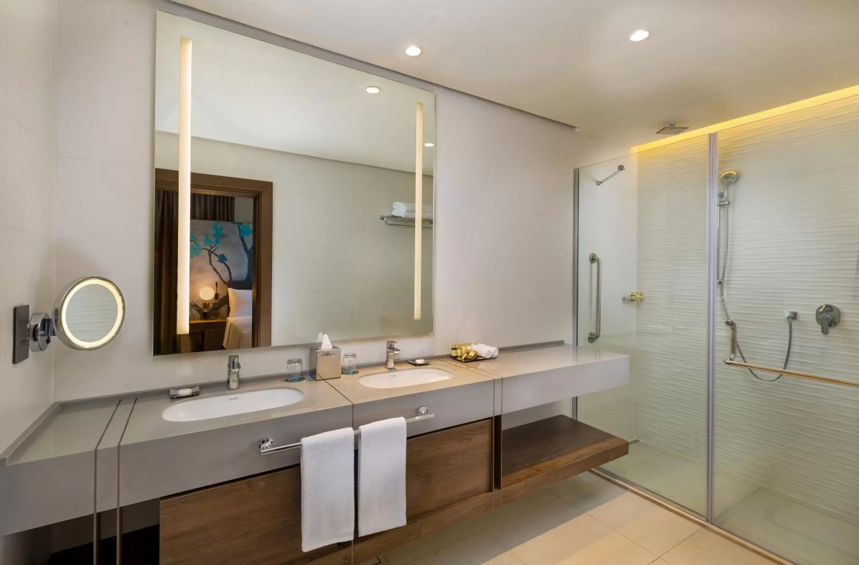 Shower, Bathroom in Millennium Place Barsha Heights Hotel Apartments