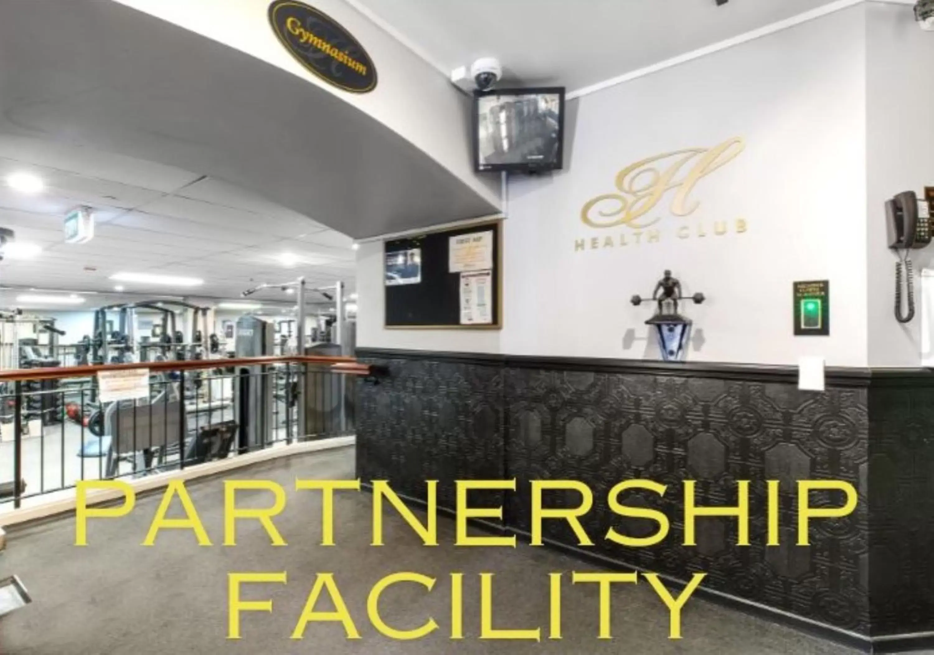 Fitness centre/facilities, Property Logo/Sign in Hotel 115