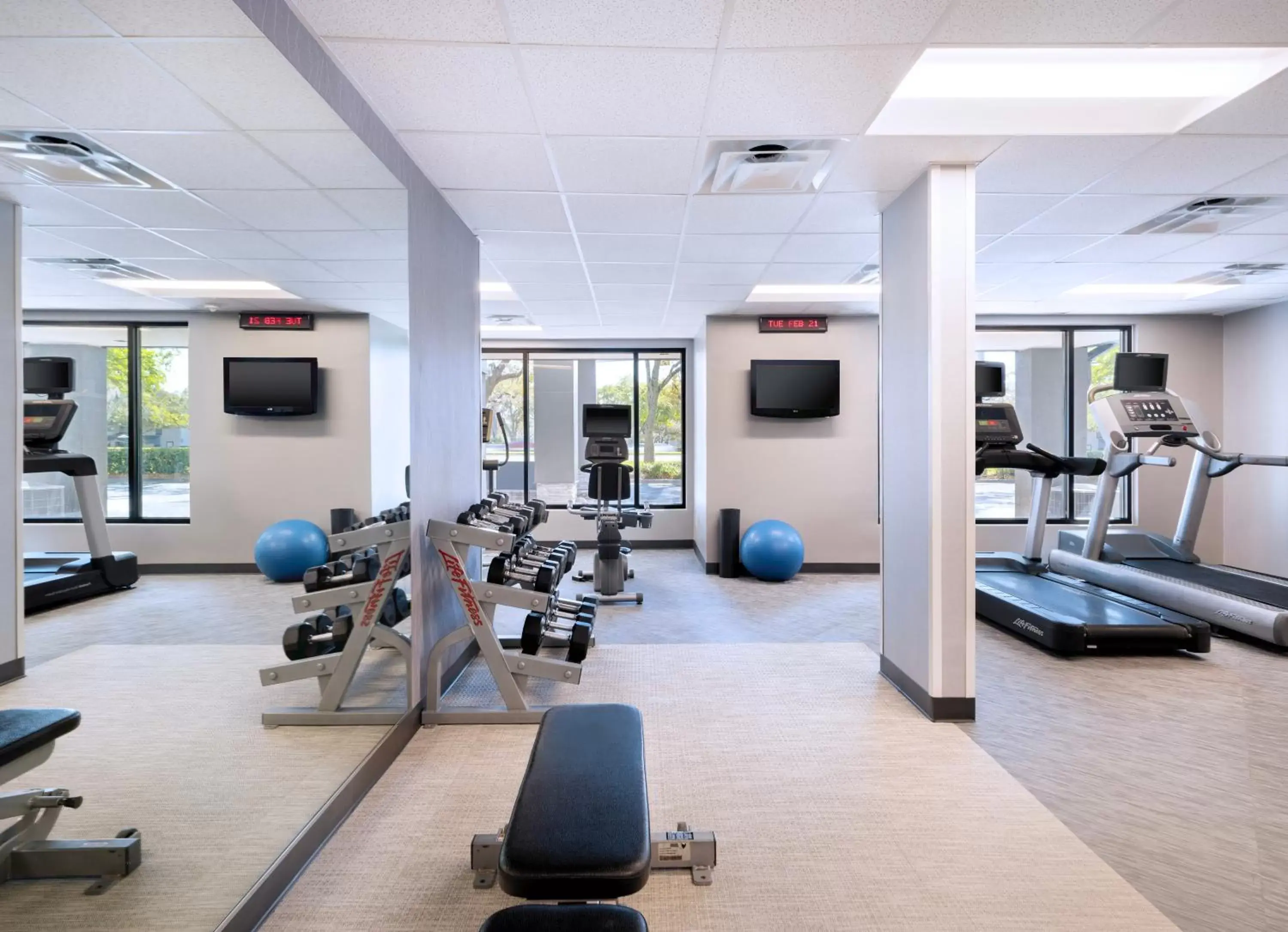 Fitness centre/facilities, Fitness Center/Facilities in Courtyard Tampa North / I-75 Fletcher