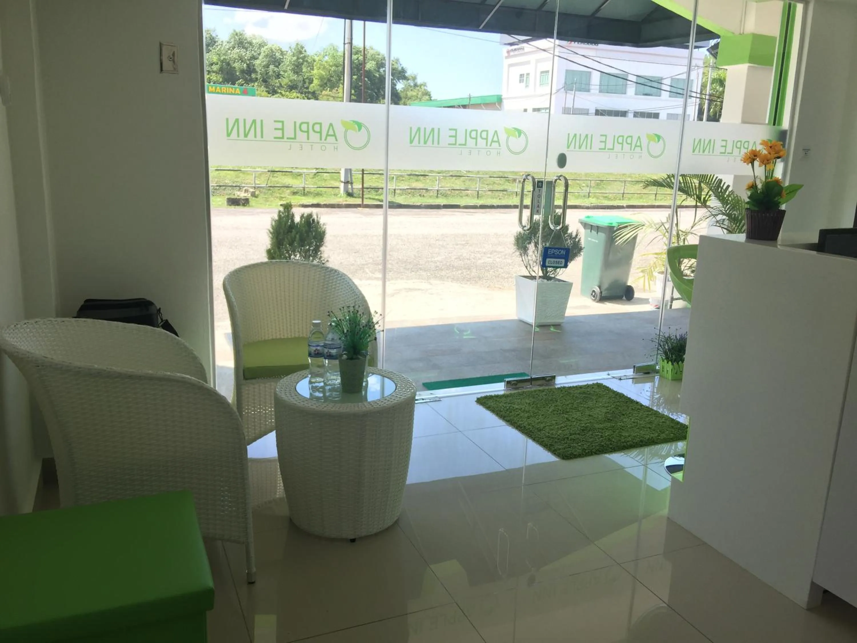 Lobby or reception in Apple Inn Hotel