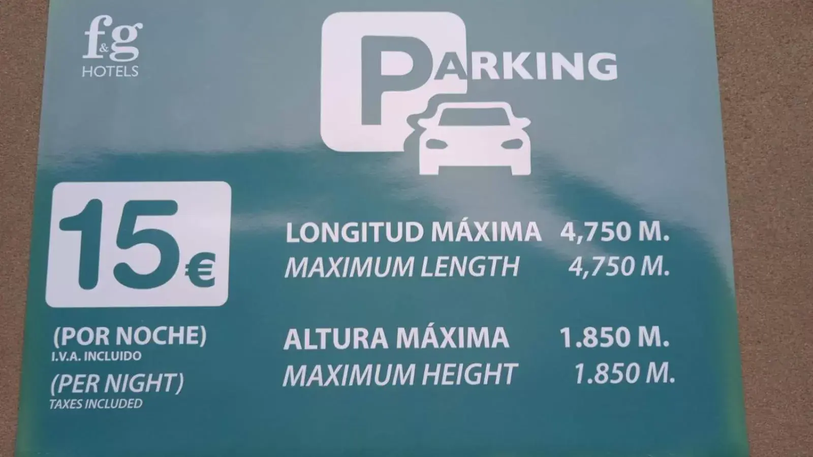 Parking in F&G Logroño