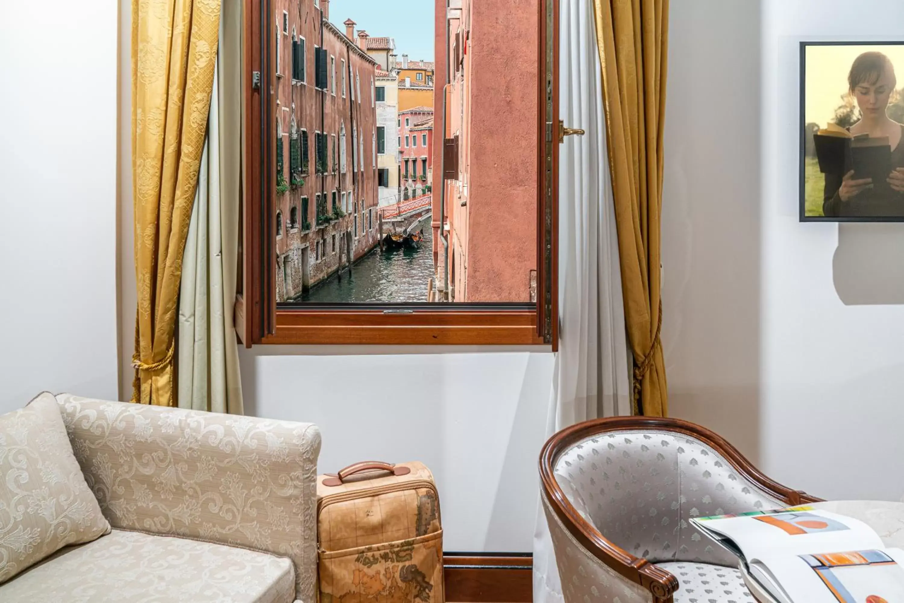 View (from property/room), Seating Area in All’Angelo Art Hotel