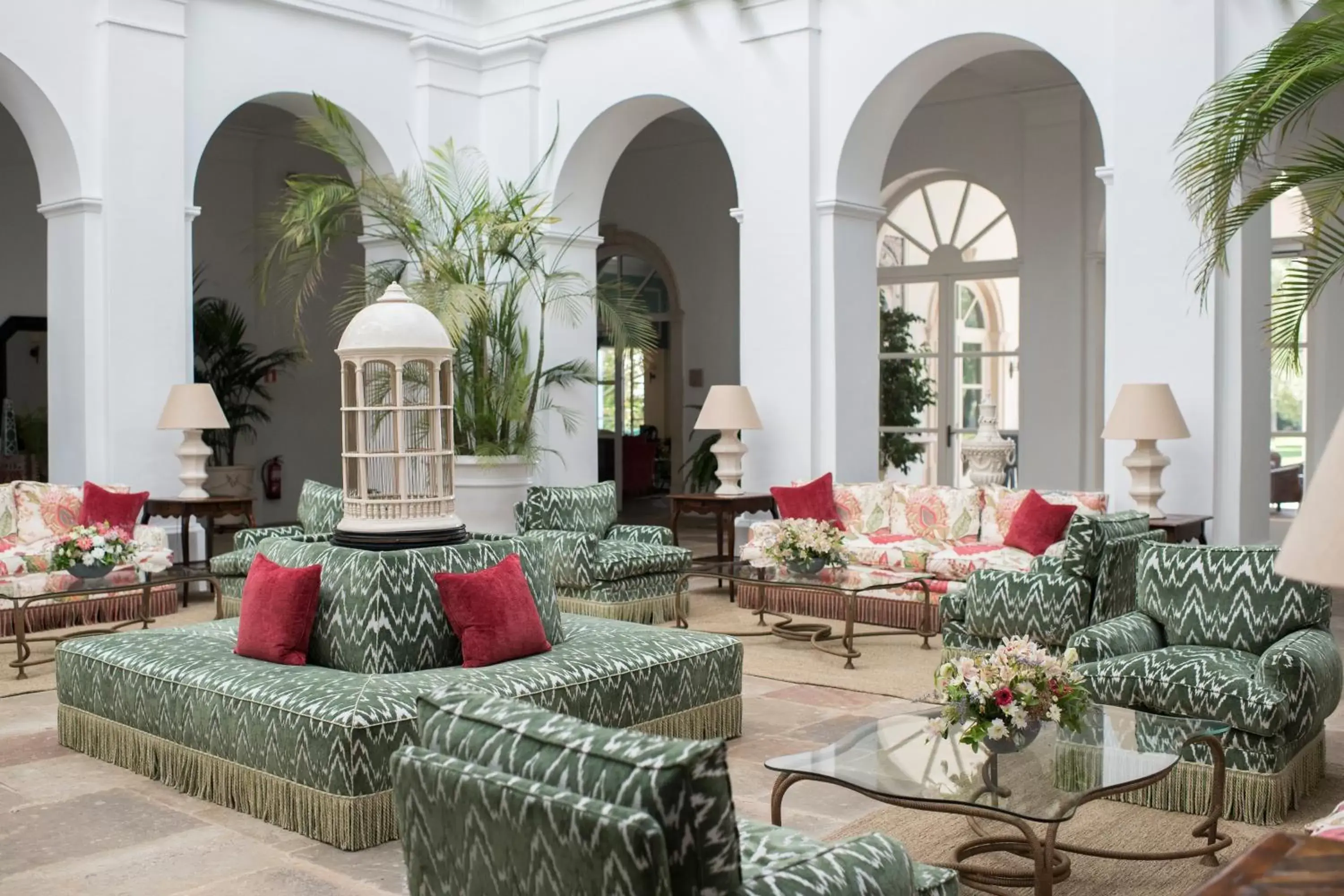Lobby or reception in Finca Cortesin Hotel Golf & Spa