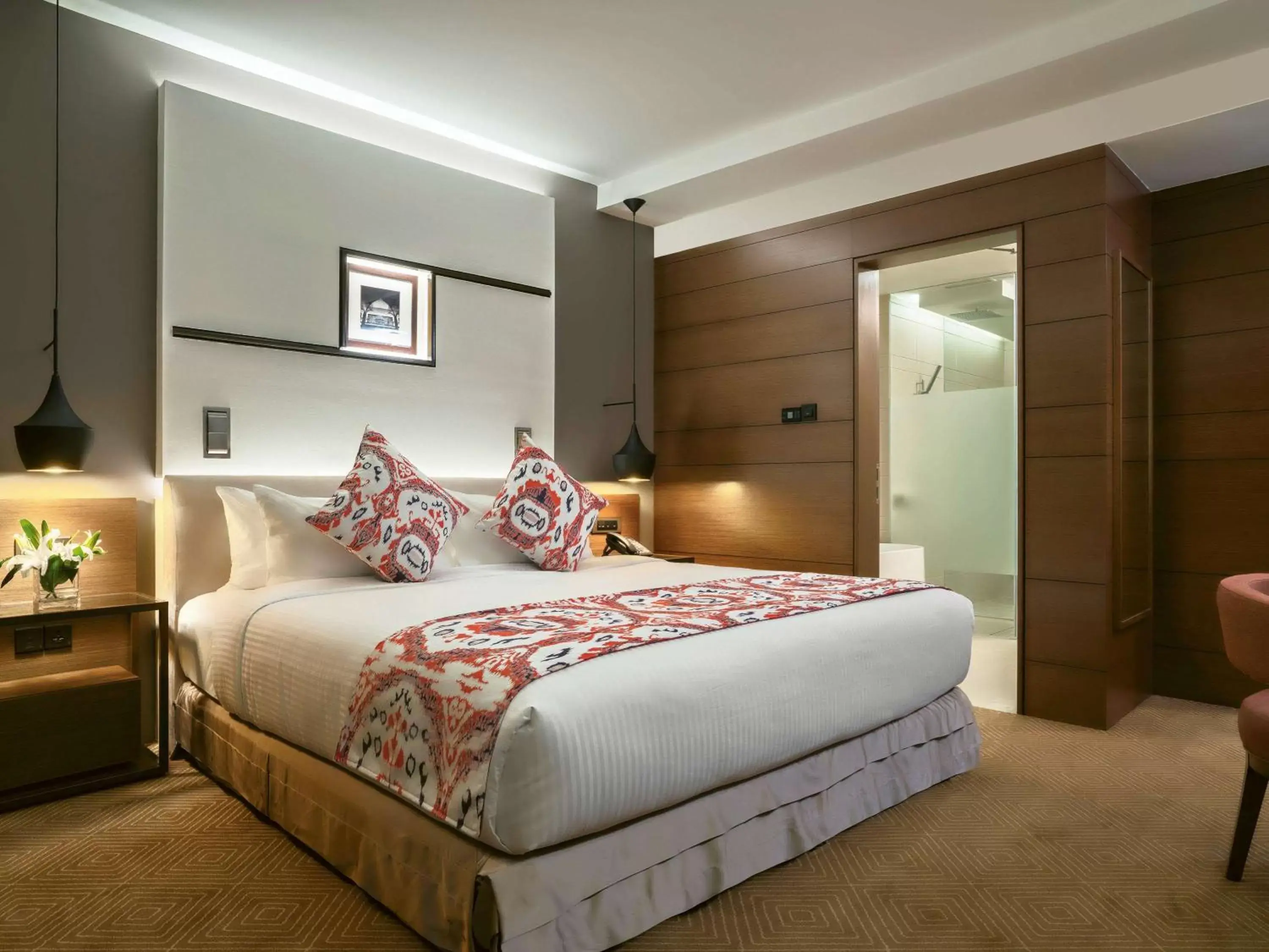 Photo of the whole room, Bed in Movenpick Hotel & Convention Centre KLIA