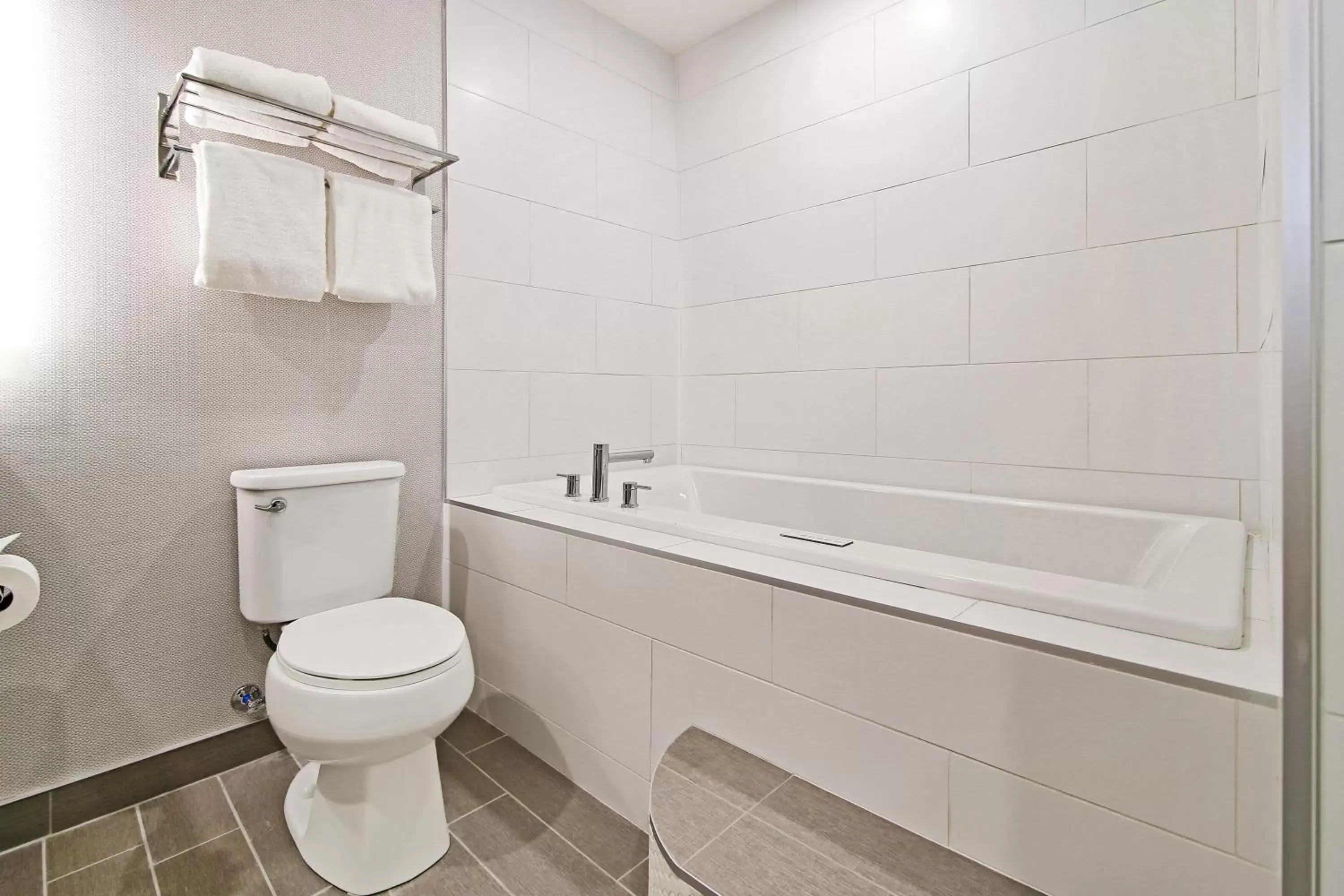 Bathroom in Holiday Inn Hotel & Suites - Calgary Airport North, an IHG Hotel