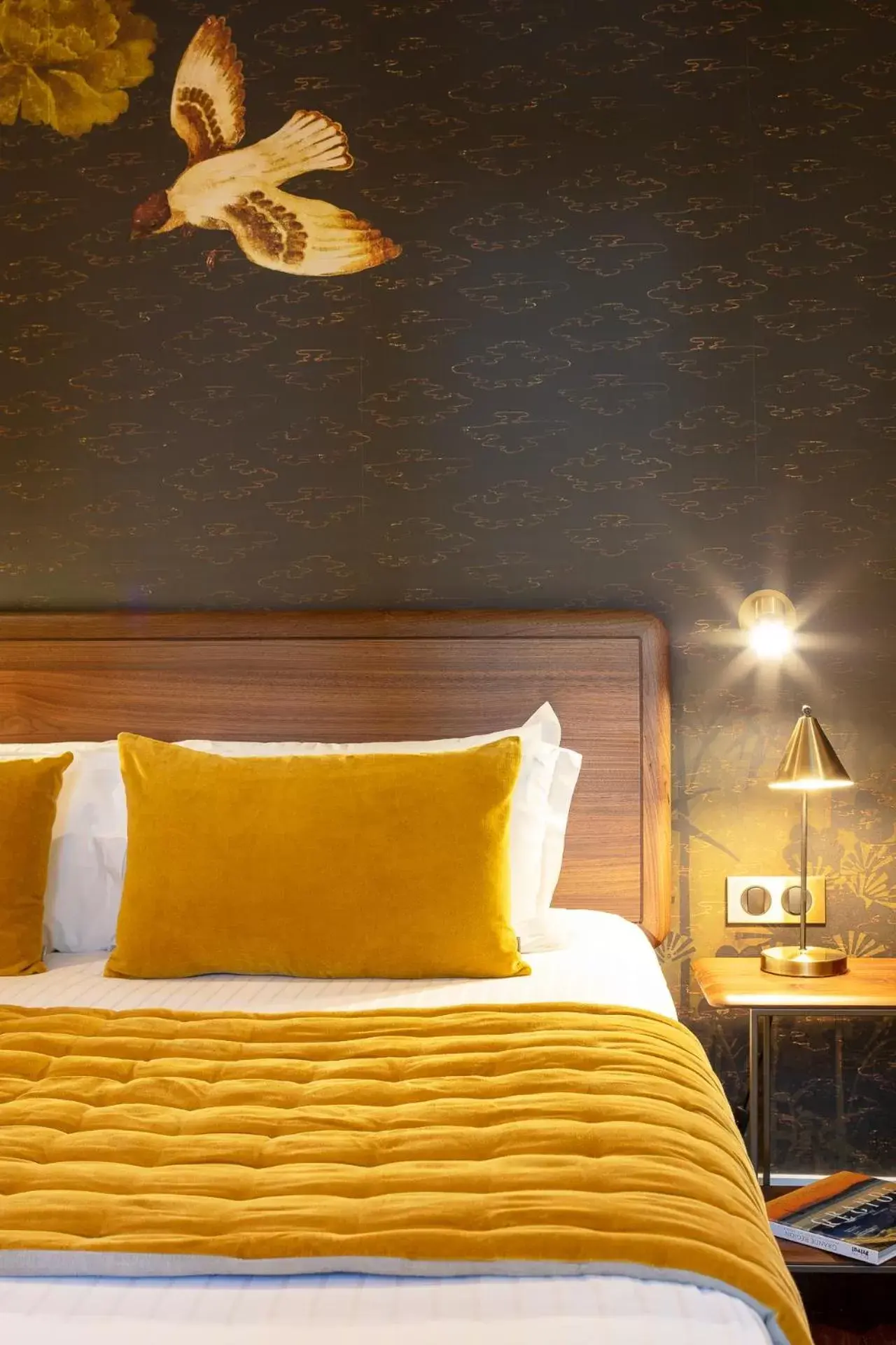Bed in Hotel des Arceaux