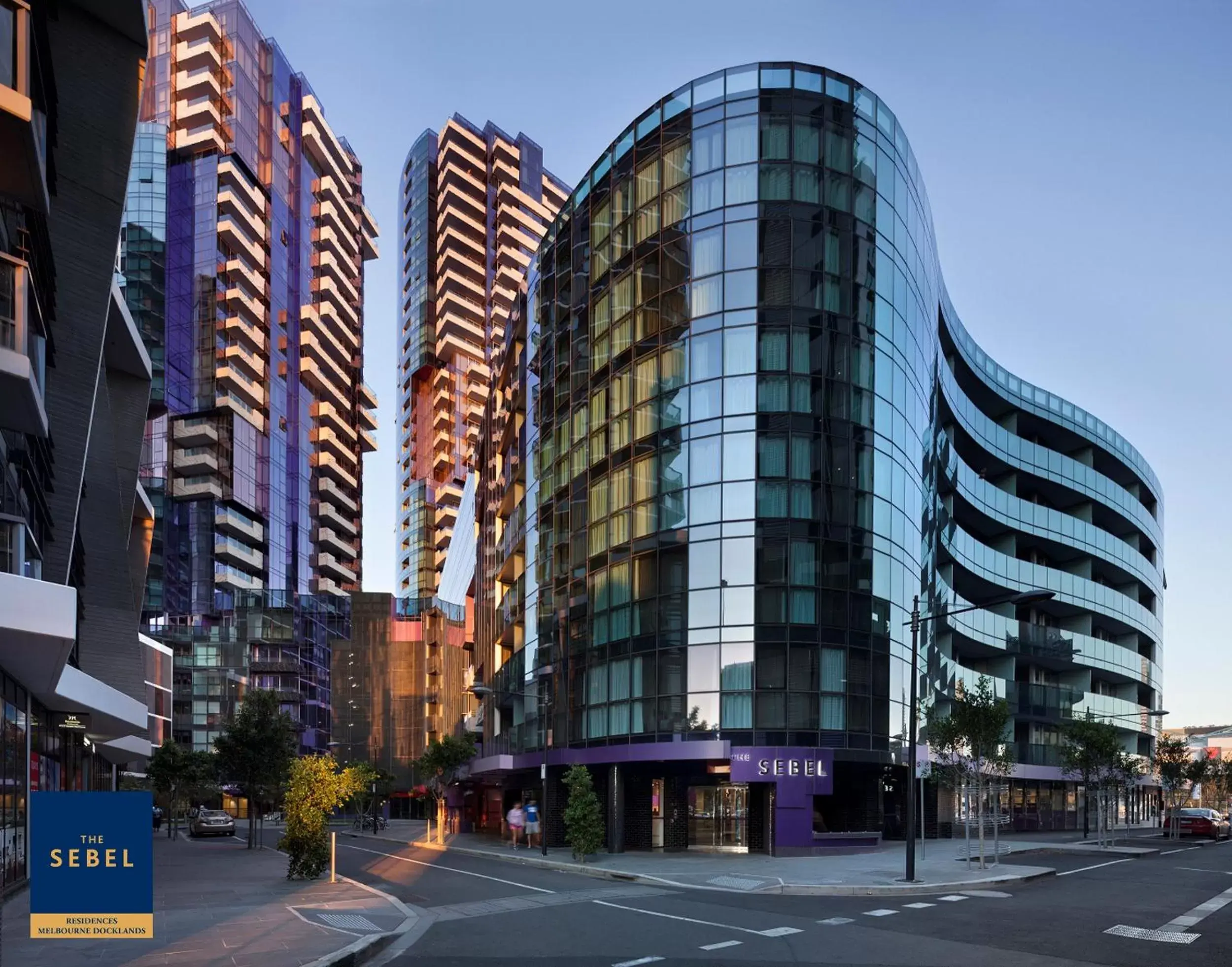 Facade/entrance, Property Building in The Sebel Residences Melbourne Docklands Serviced Apartments