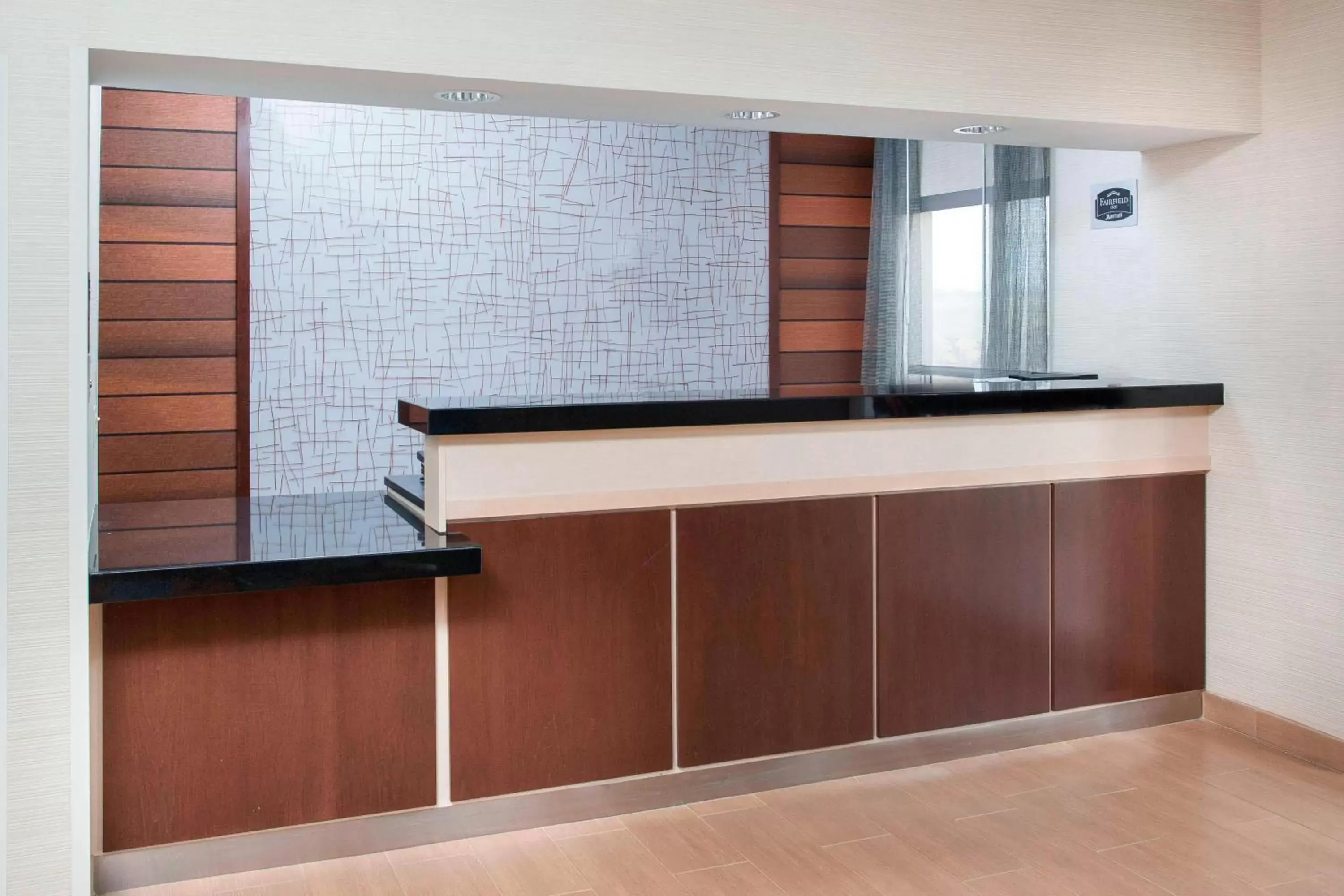 Lobby or reception, Kitchen/Kitchenette in Fairfield Inn & Suites Greeley