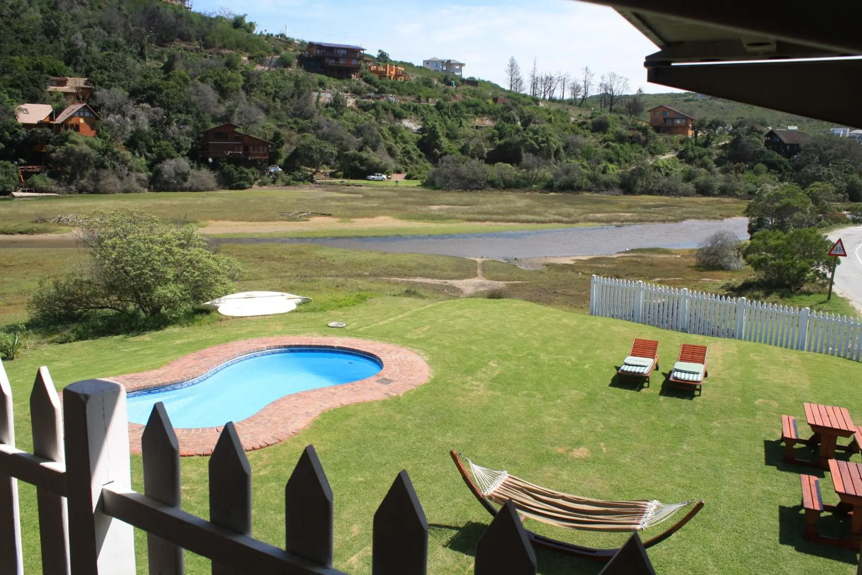 Pool View in Salt River Lodge