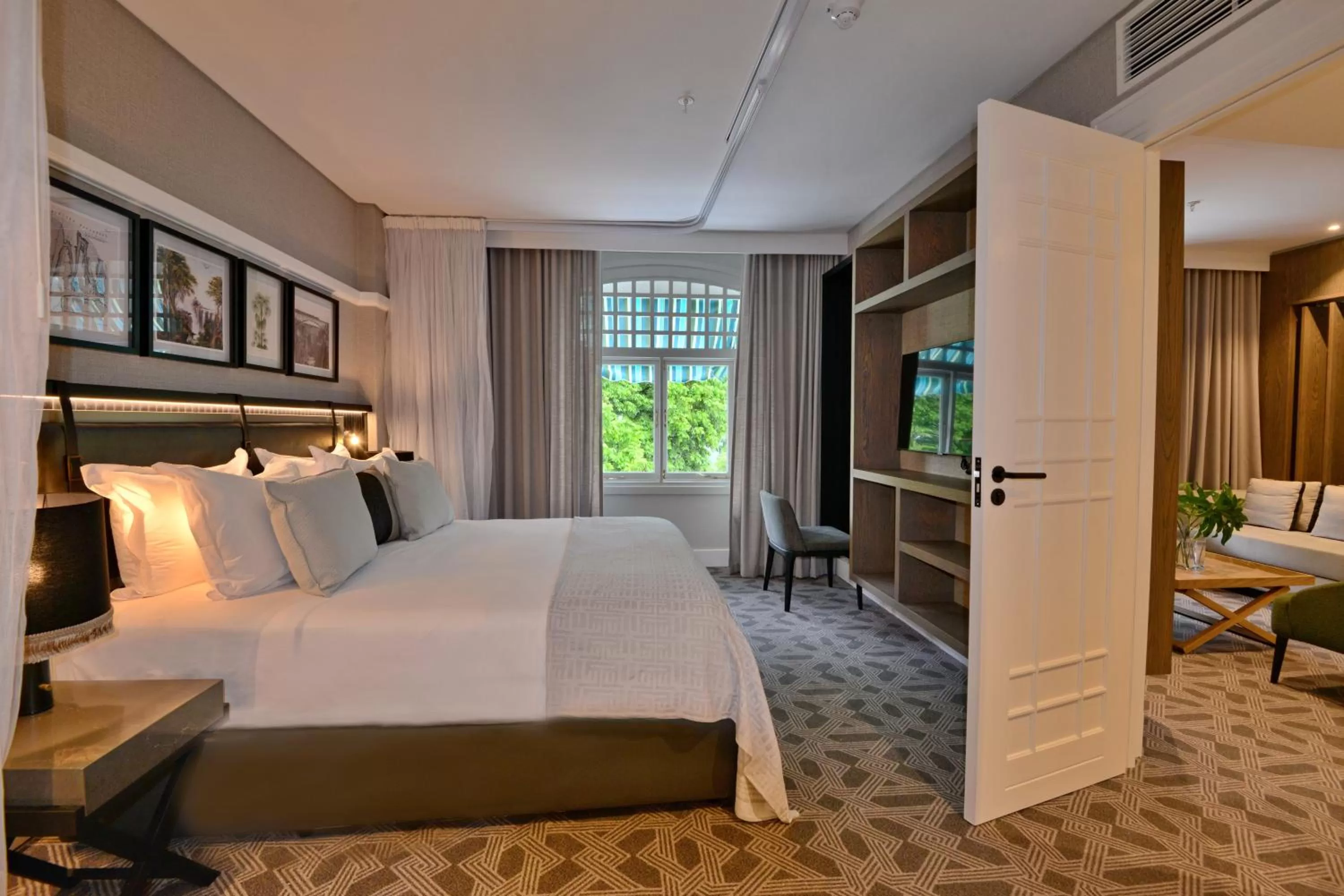 Bed in The Victoria Falls Hotel