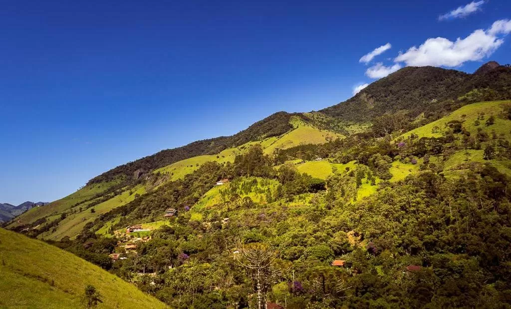 Mountain view in Pousada Vila Santa Barbara
