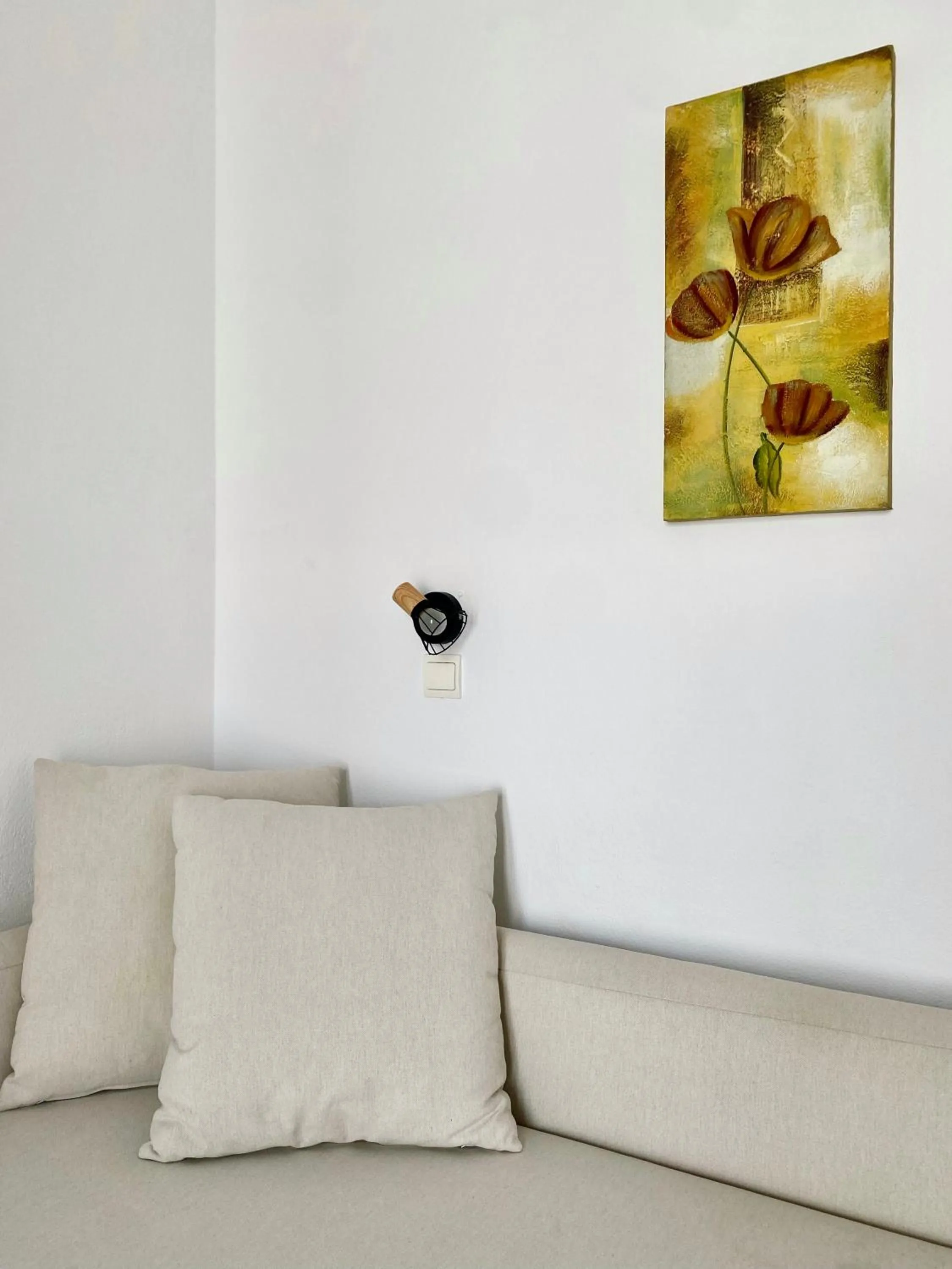 Seating area in Fikas Hotel