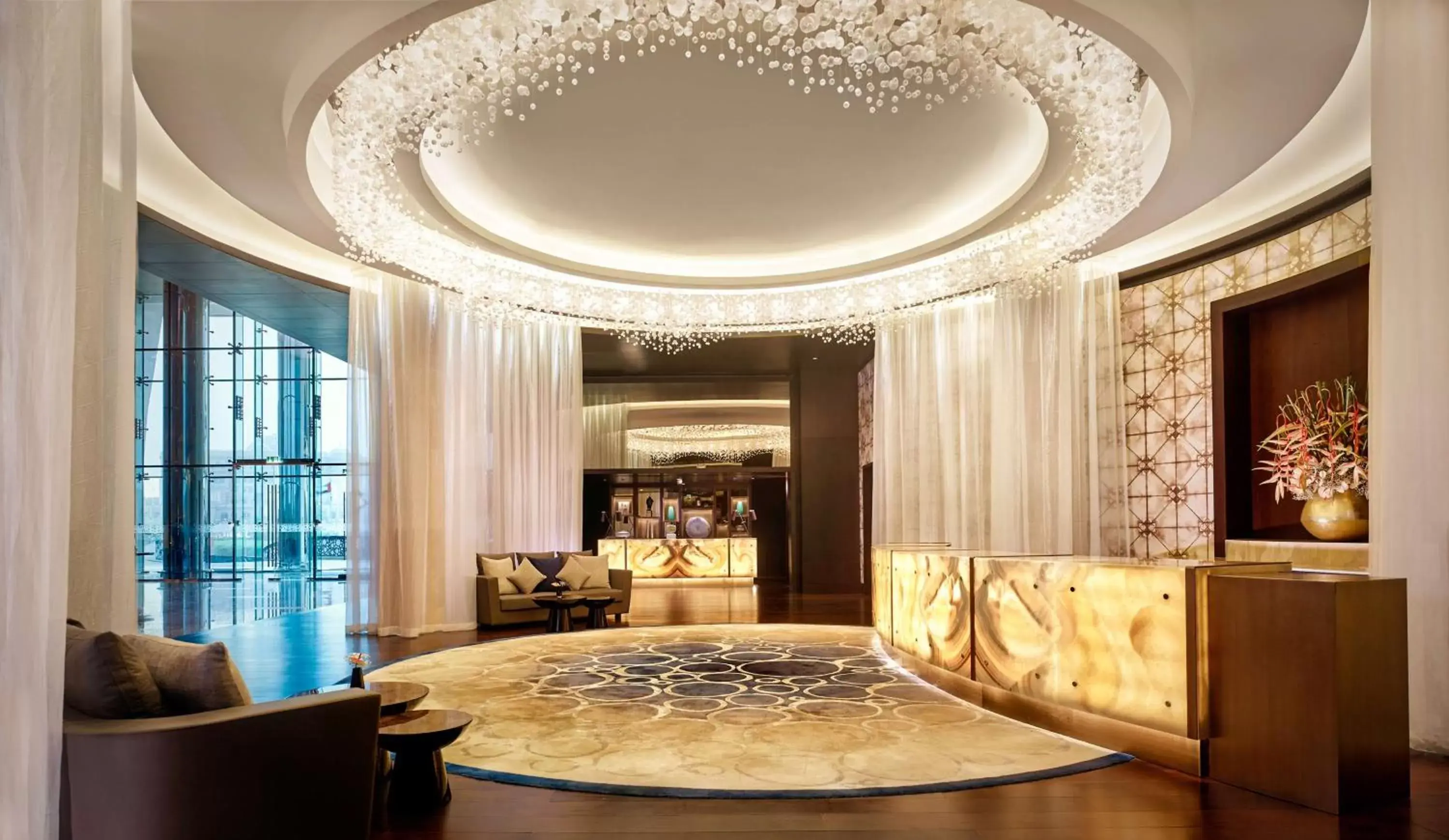 Lobby or reception in Grand Hyatt Abu Dhabi Hotel & Residences Emirates Pearl