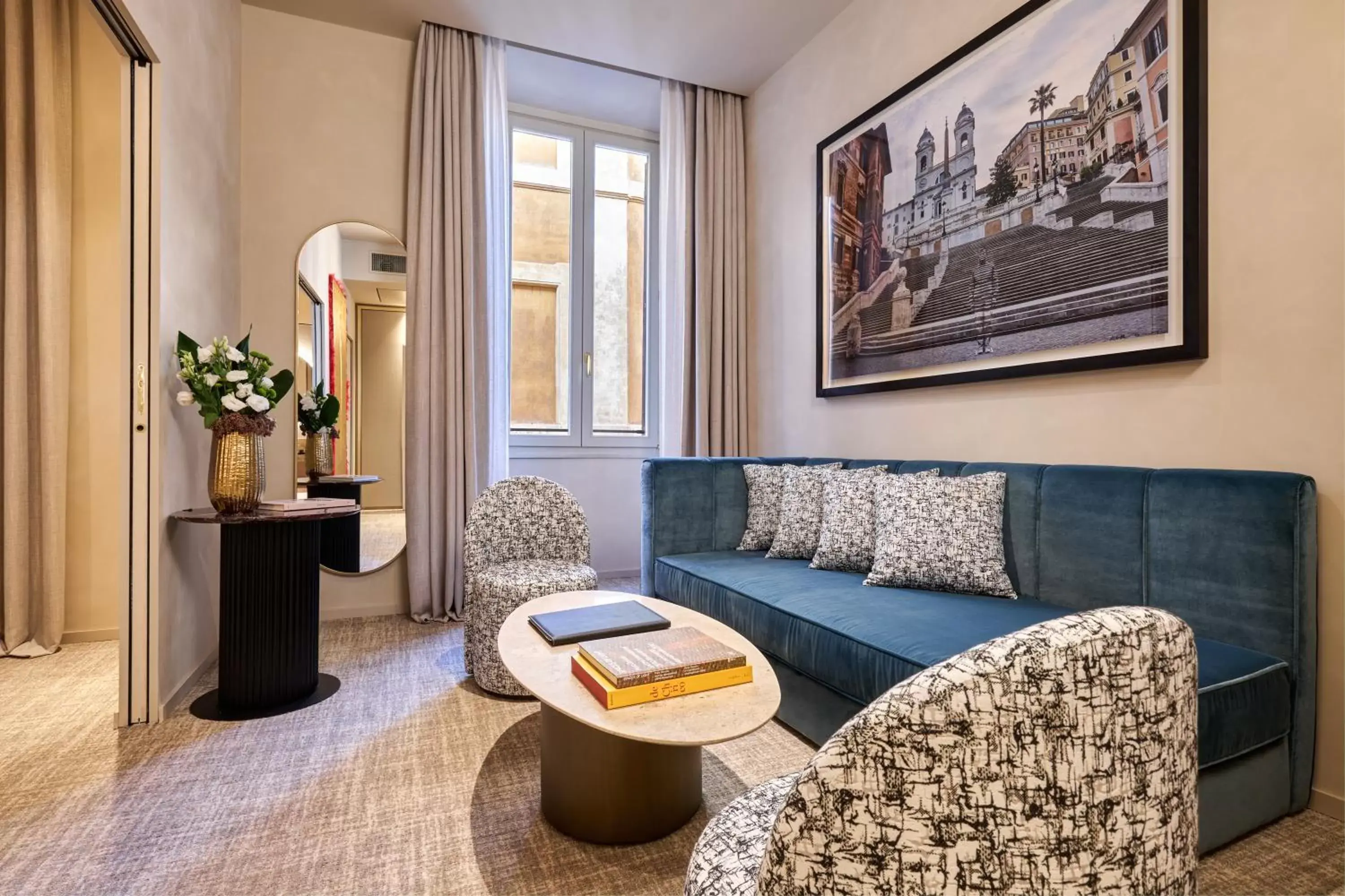 Bedroom, Seating Area in Borghese Contemporary Hotel