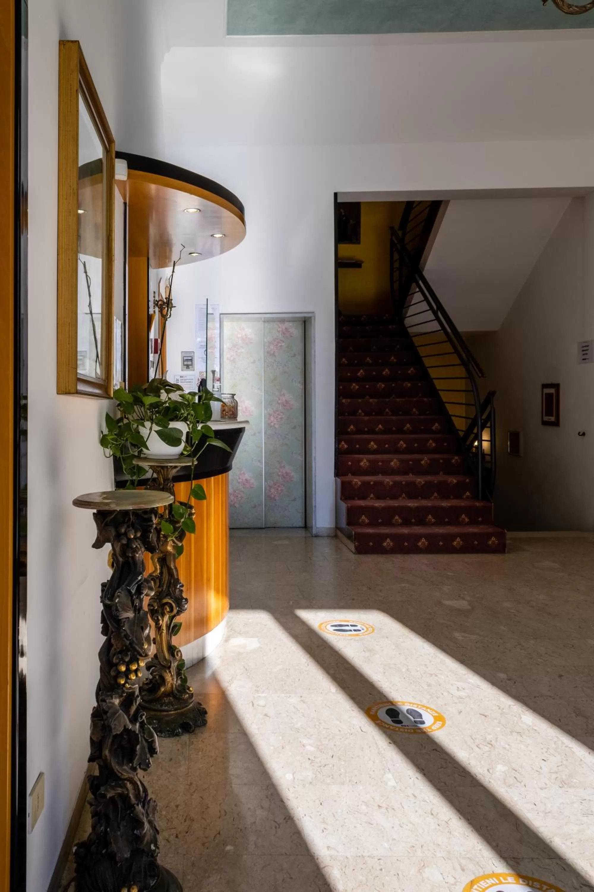 Lobby or reception in Esedra Hotel