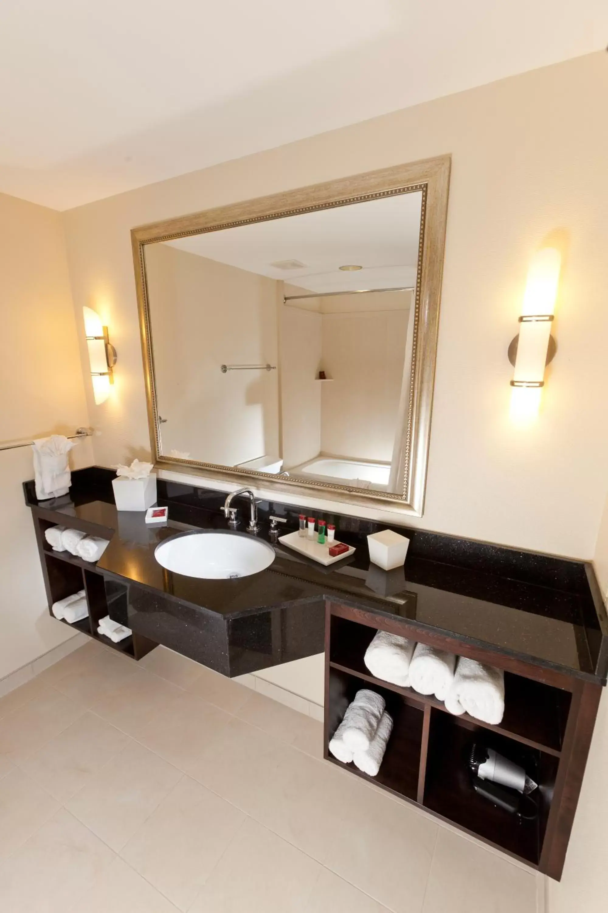 Bathroom in Ramada Plaza by Wyndham Orlando Resort & Suites Intl Drive