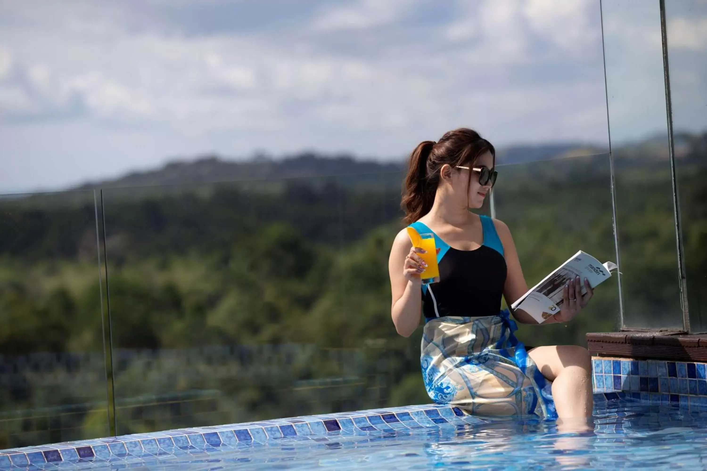 Pool view, Children in Best Western Premier Panbil