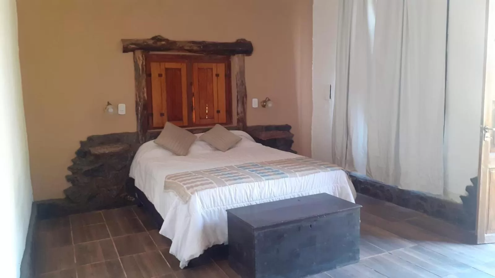 Bed in Hotel Hacienda Casa Blanca