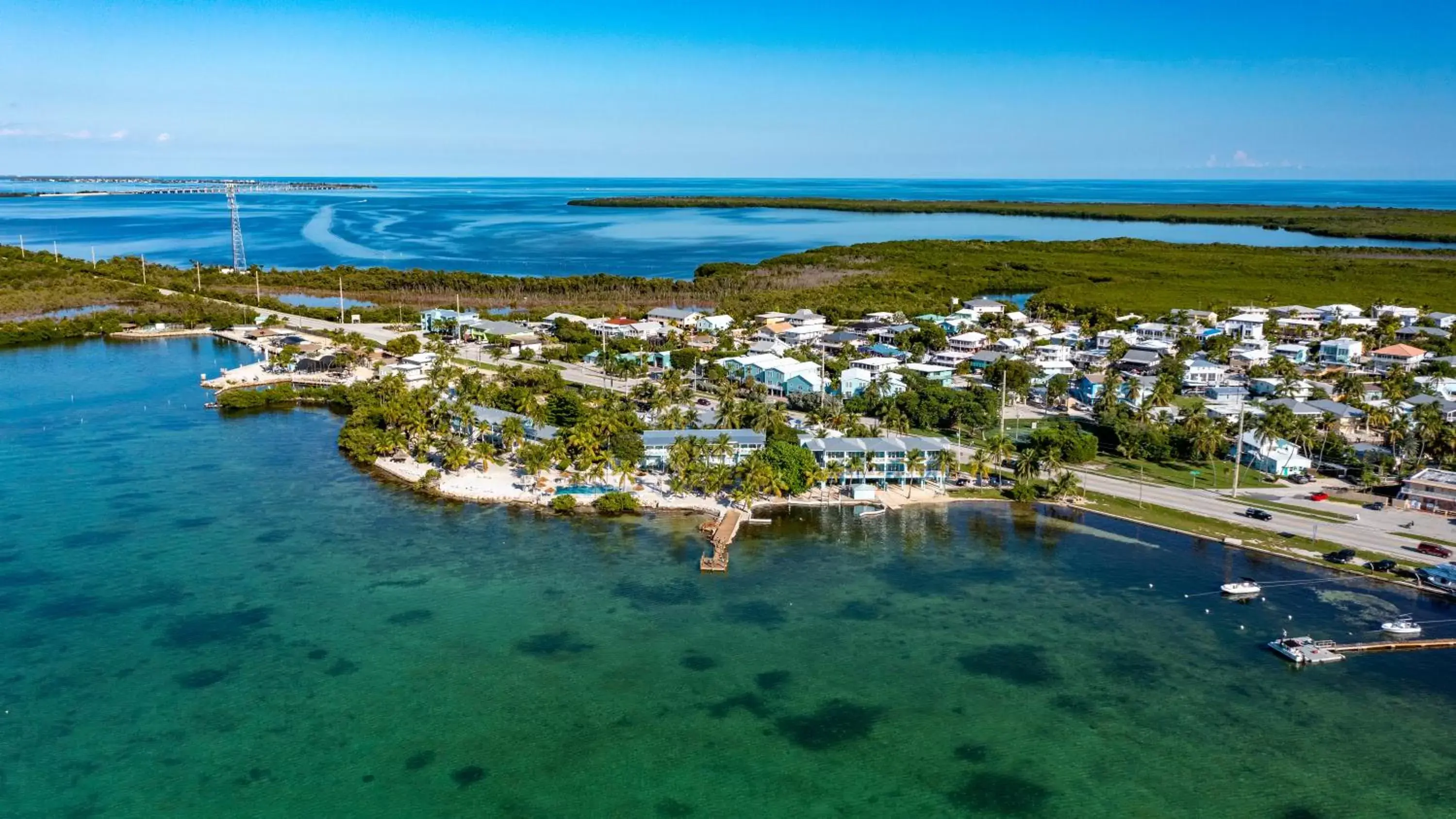 Bird's eye view, Bird's-eye View in Lime Tree Bay Resort