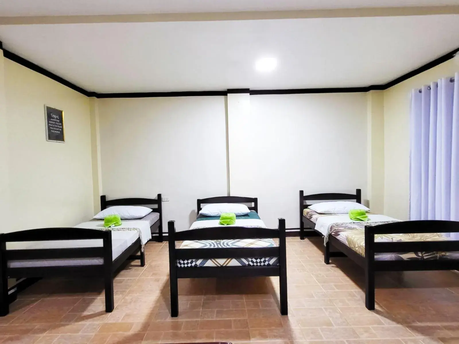 Bed in B&J Guesthouse Tagbilaran