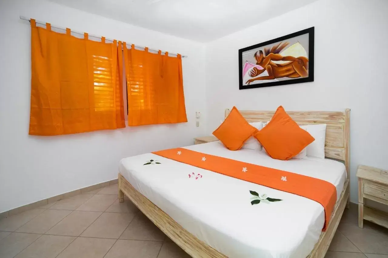 Bed in Albachiara Hotel - Las Terrenas