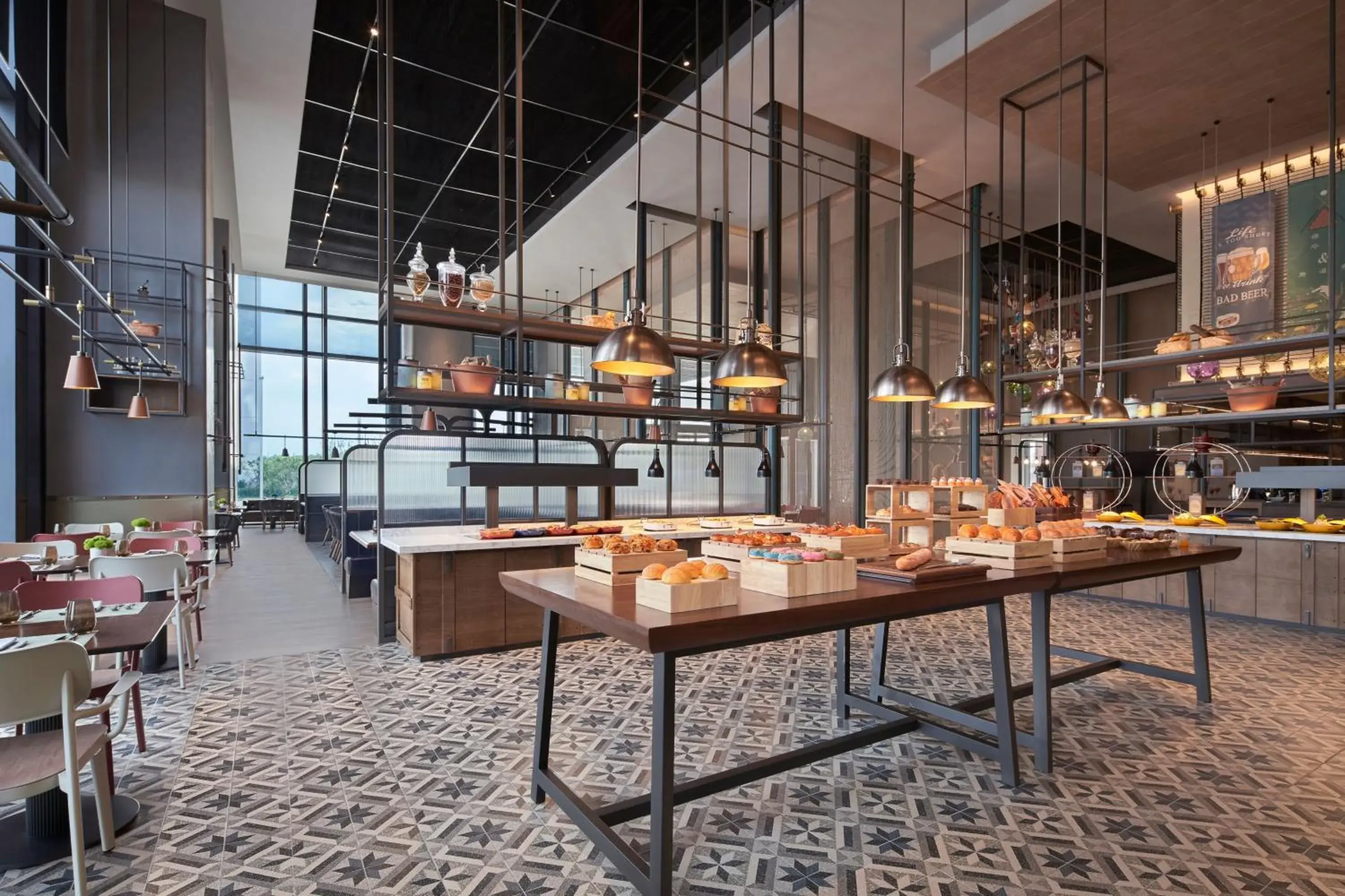 Breakfast, Restaurant/Places to Eat in Four Points by Sheraton Tianjin National Convention and Exhibition Center