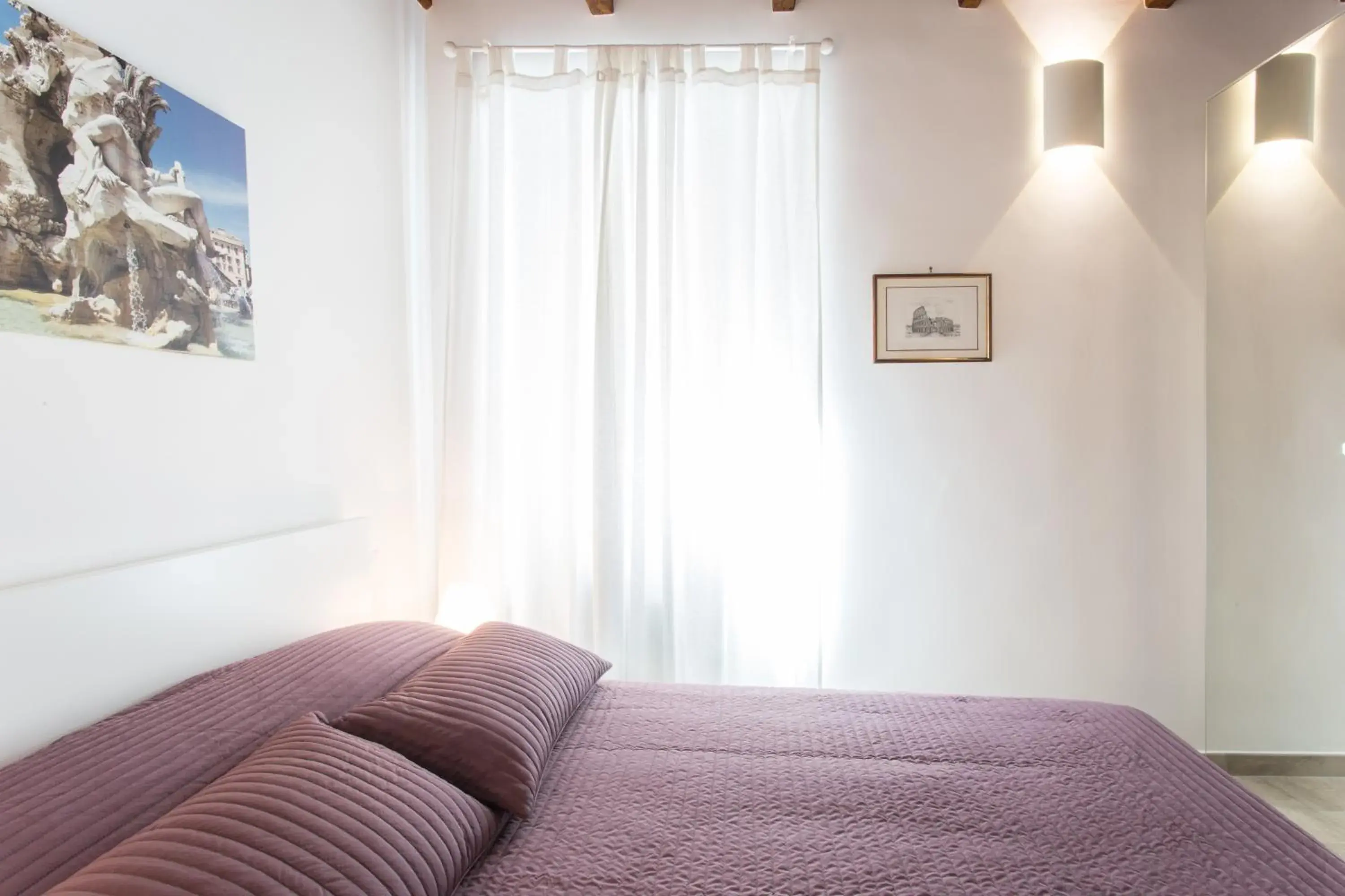 Bedroom, Bed in Domenichino Luxury Home