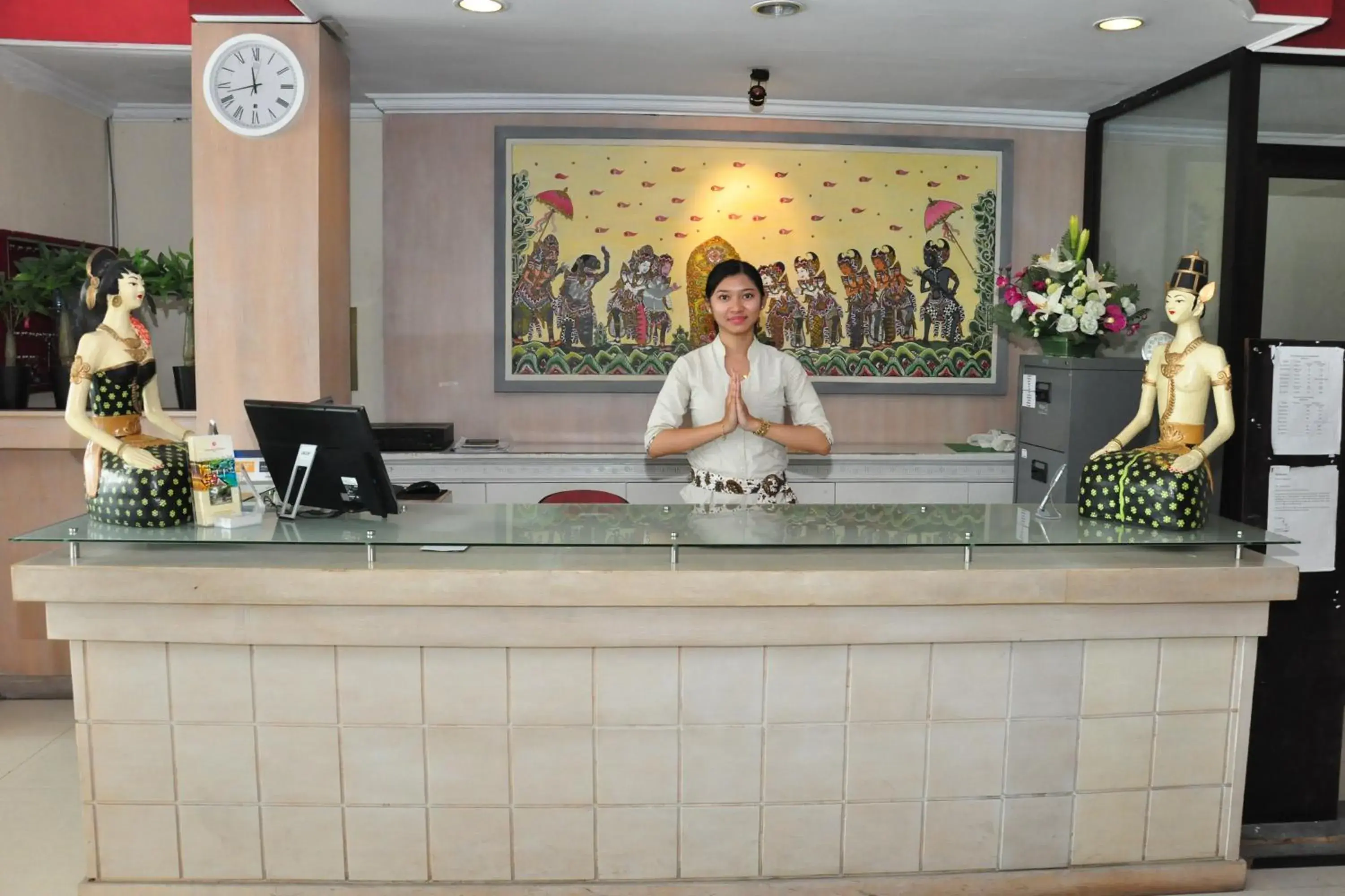 Lobby or reception, Lobby/Reception in Puri Saron Denpasar Hotel