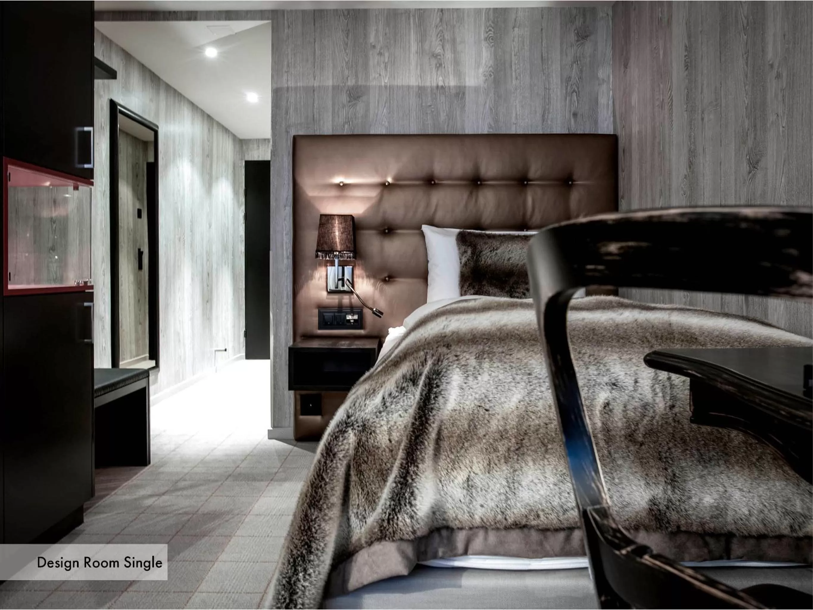 Bed in Grischa - Das Hotel Davos