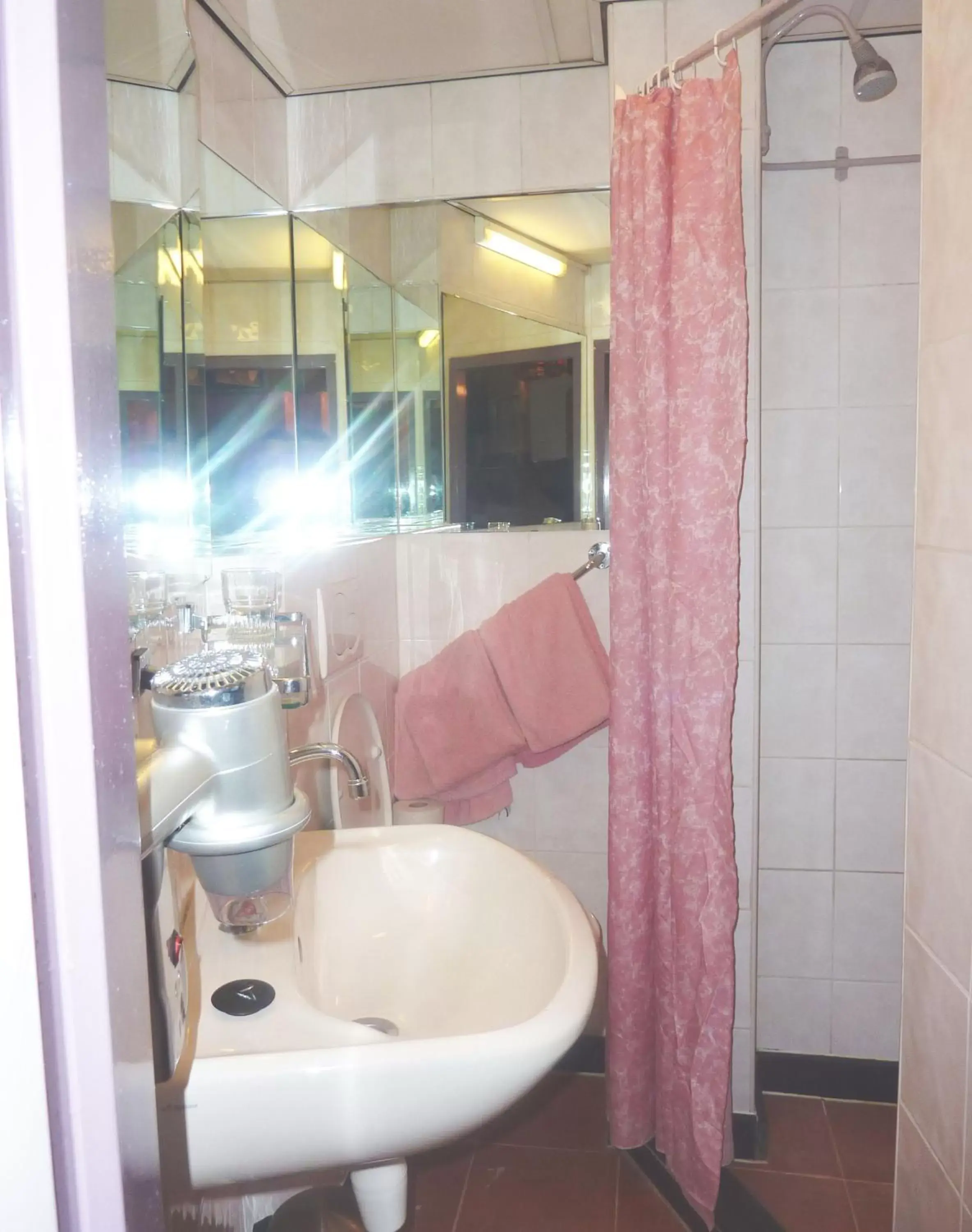 Bathroom in Nadia Hotel