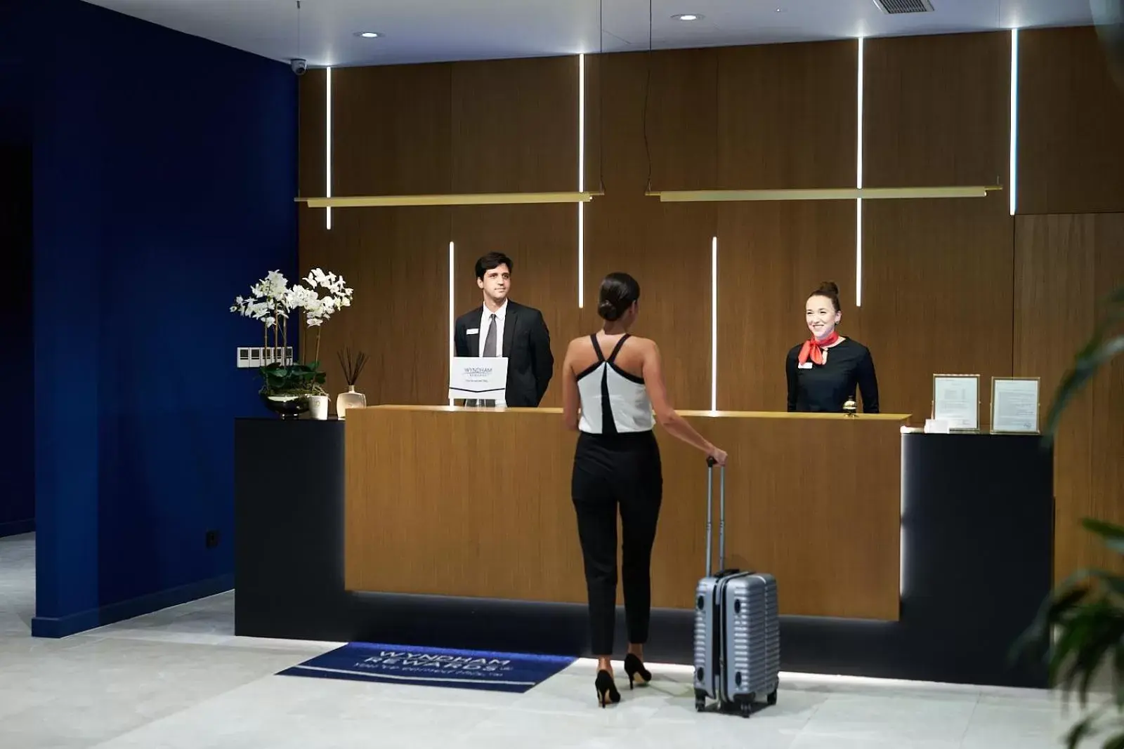 Lobby or reception in Ramada by Wyndham Podgorica Lobby or reception in Ramada by Wyndham Podgorica