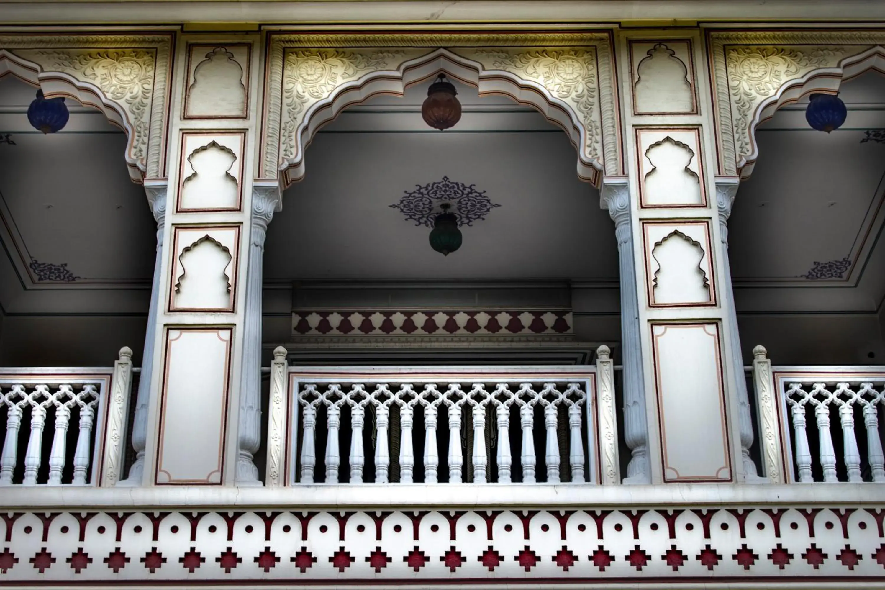 Facade/entrance in Krishna Palace - A Heritage Hotel