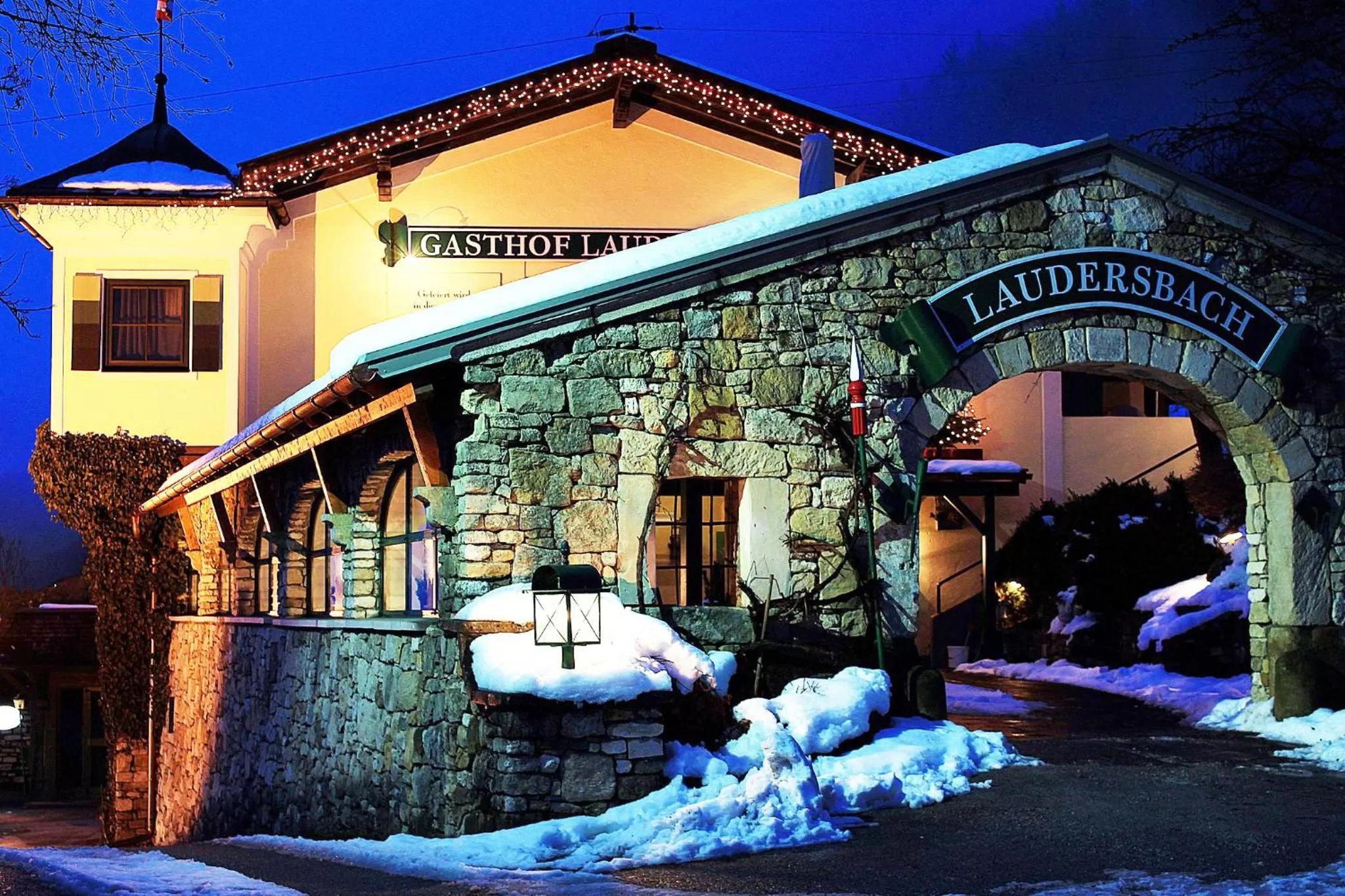 Facade/entrance in Landhotel Laudersbach