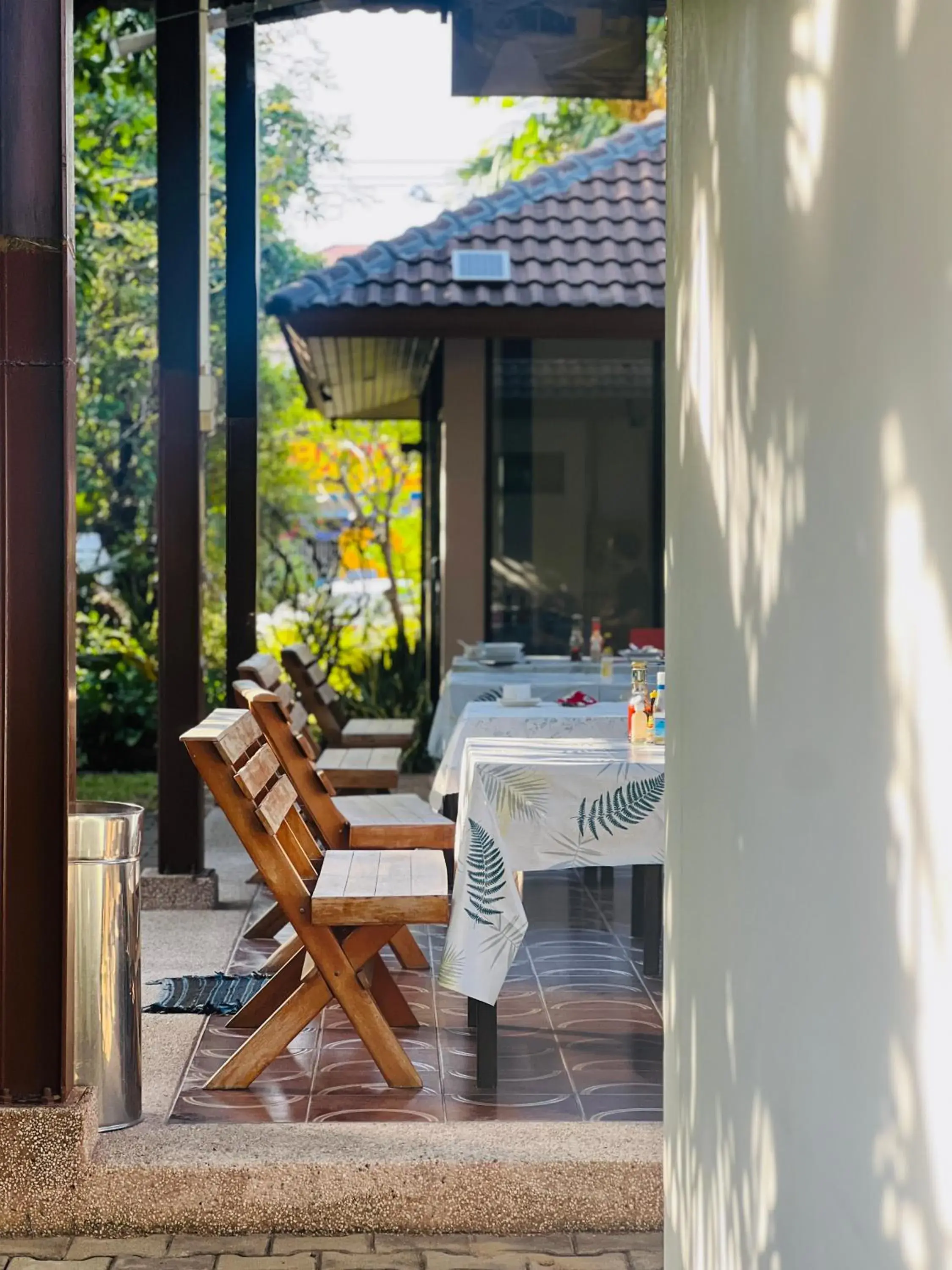 Patio in Srisomthai Hotel