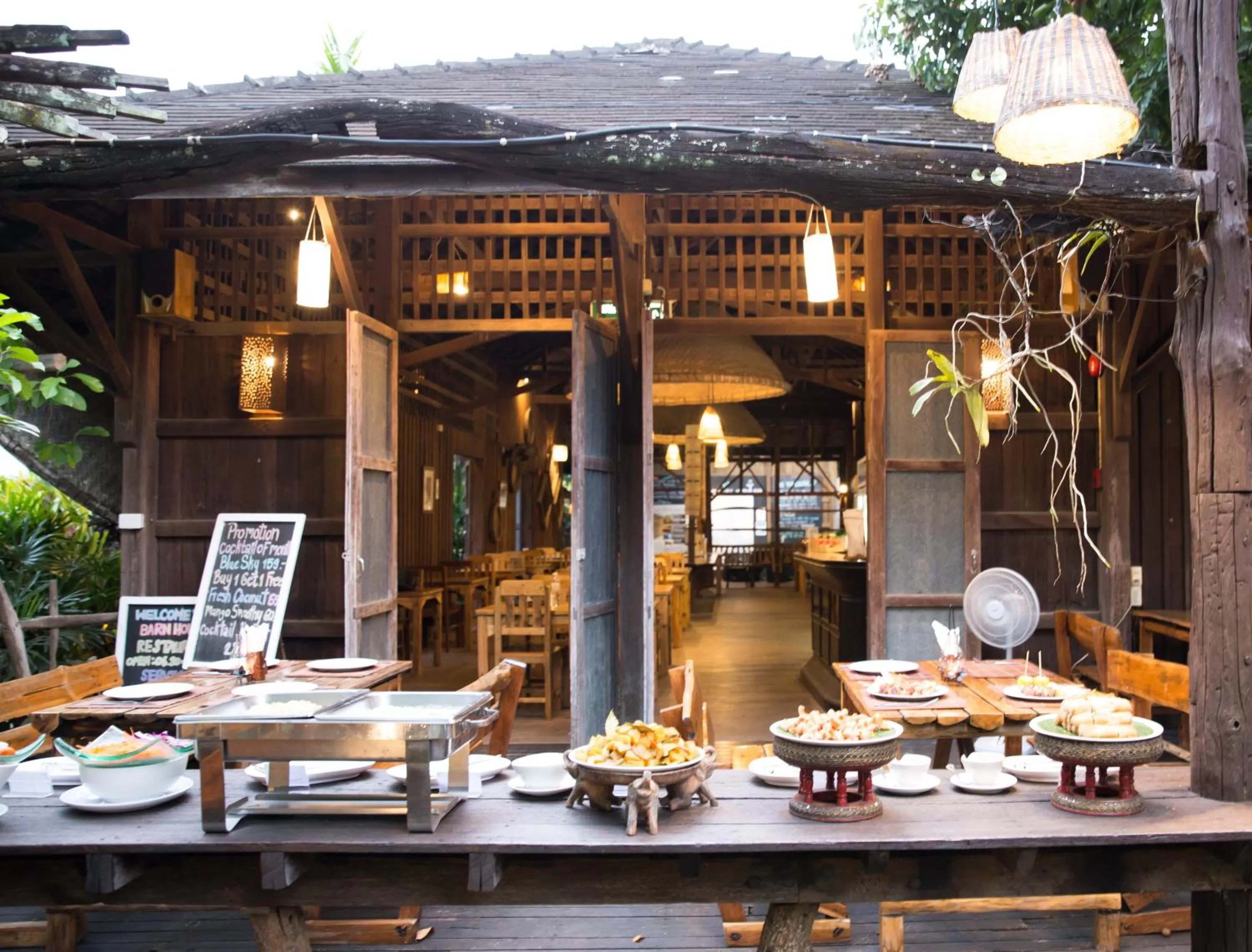 Food and drinks in Eco Resort Chiang Mai