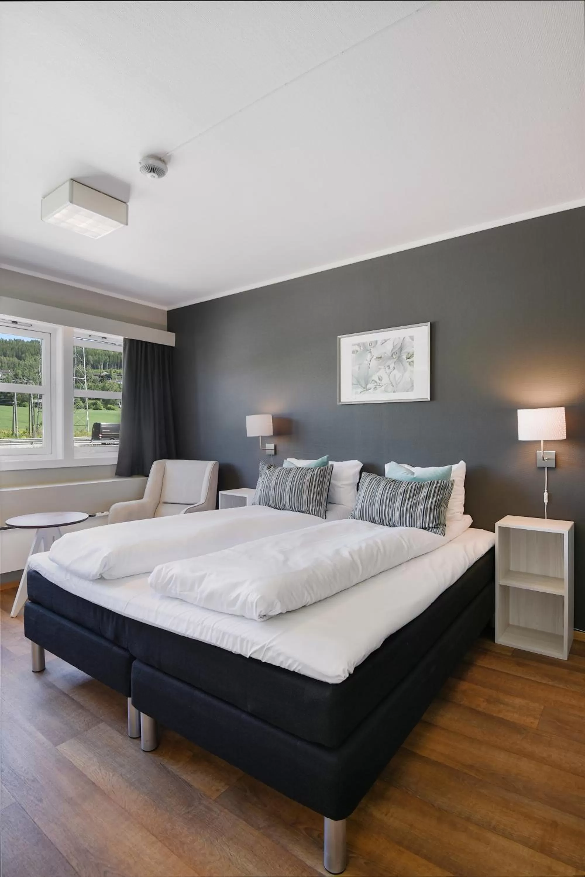 Bedroom, Bed in Kongsvinger Budget Hotel